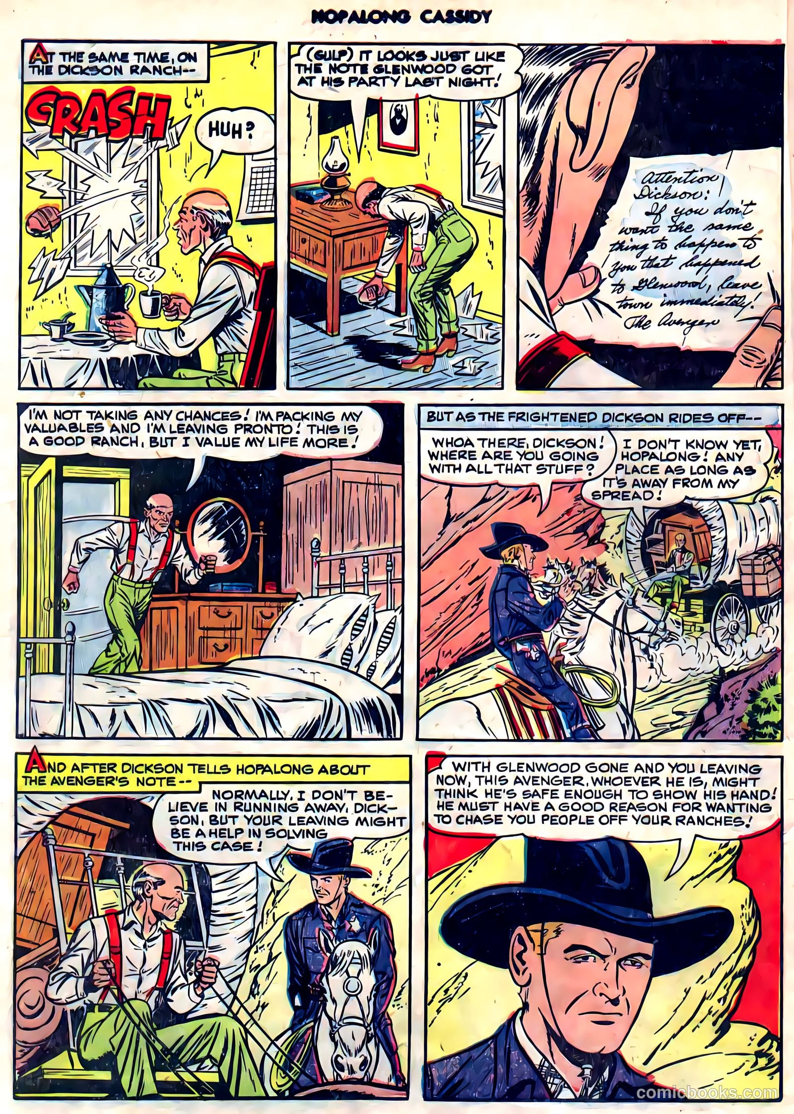 Hopalong Cassidy #41 (1950) — page 6 of 52