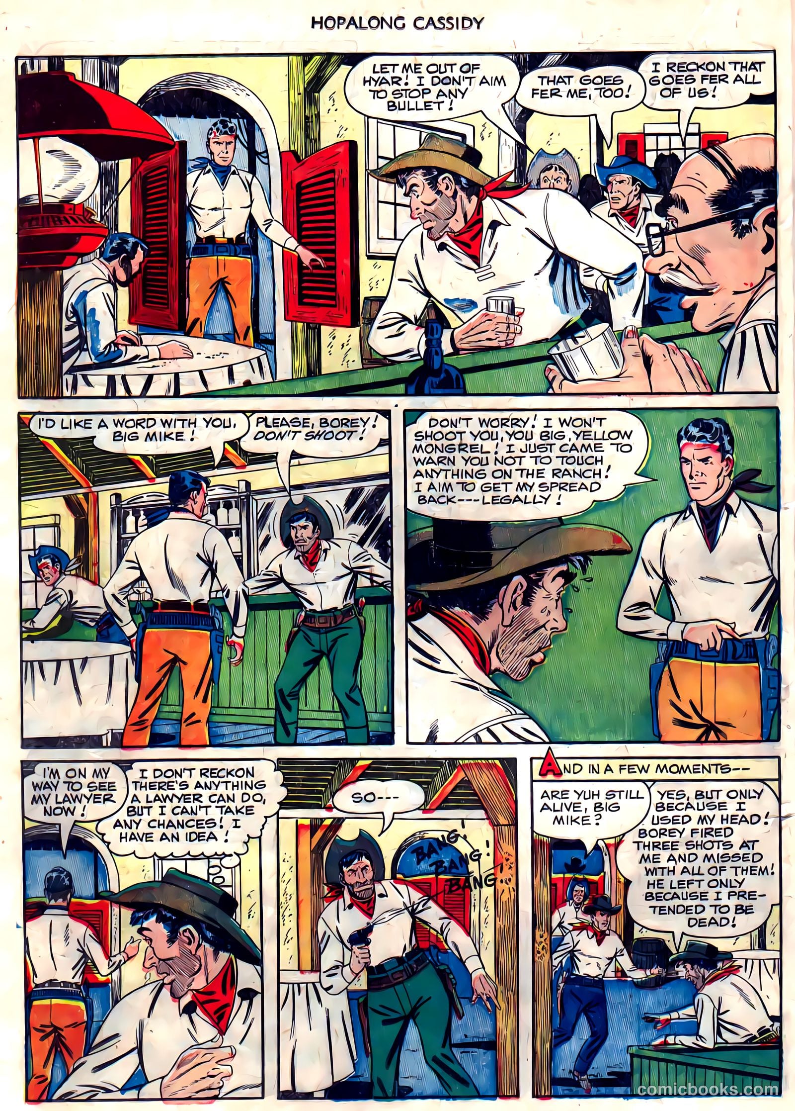 Hopalong Cassidy #41 (1950) — page 18 of 52