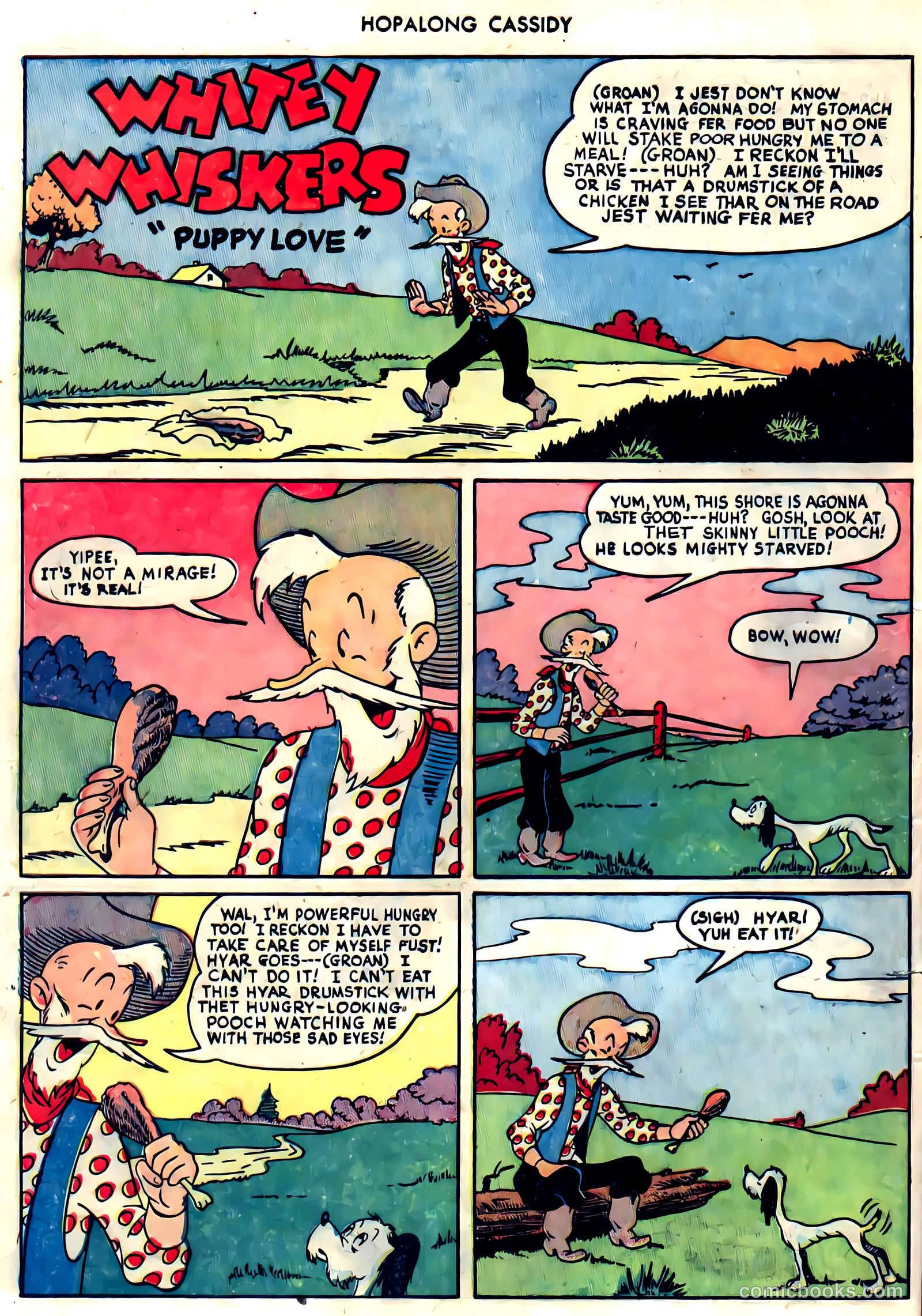 Hopalong Cassidy #41 (1950) — page 22 of 52