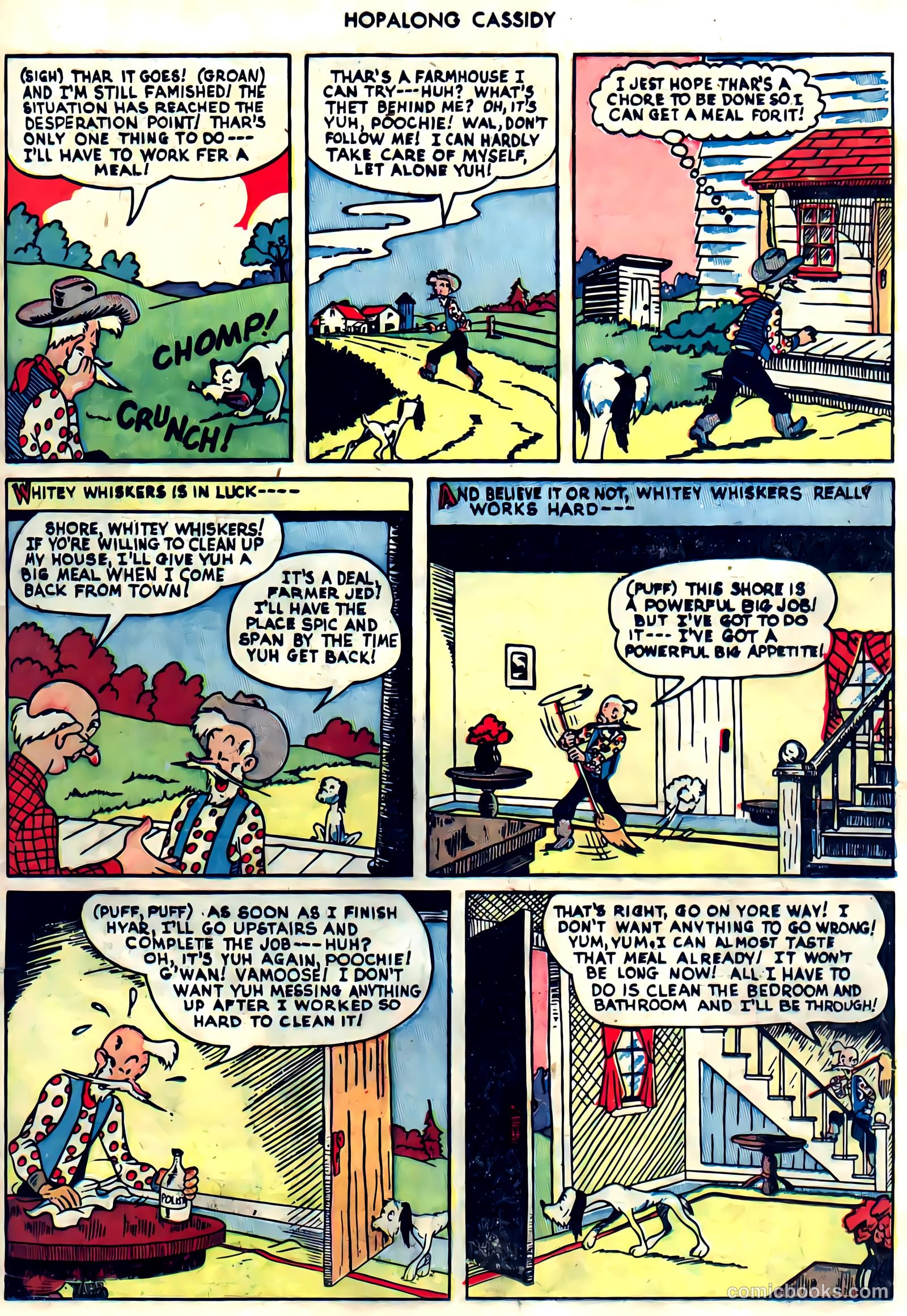 Hopalong Cassidy #41 (1950) — page 23 of 52
