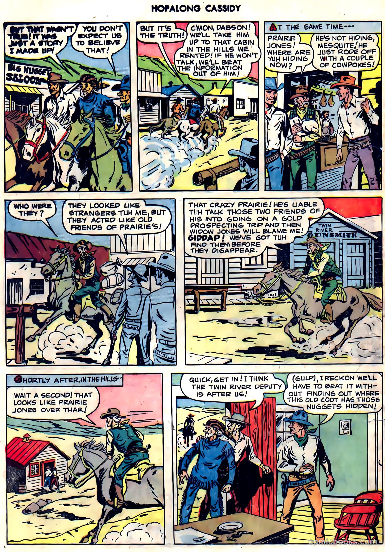 Hopalong Cassidy #41 (1950) — page 28 of 52