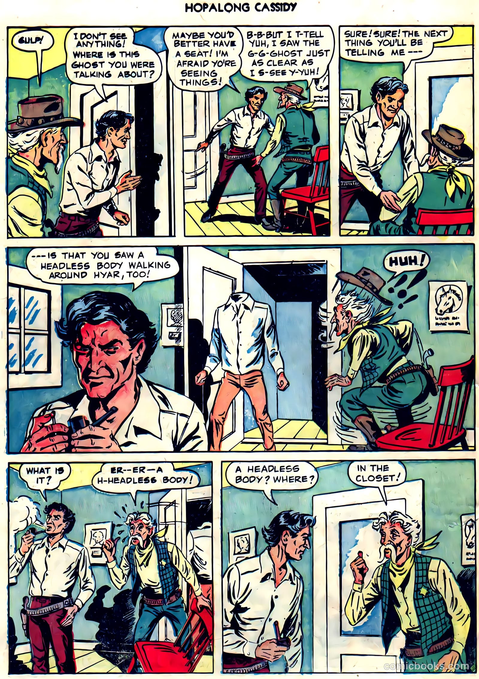 Hopalong Cassidy #41 (1950) — page 30 of 52