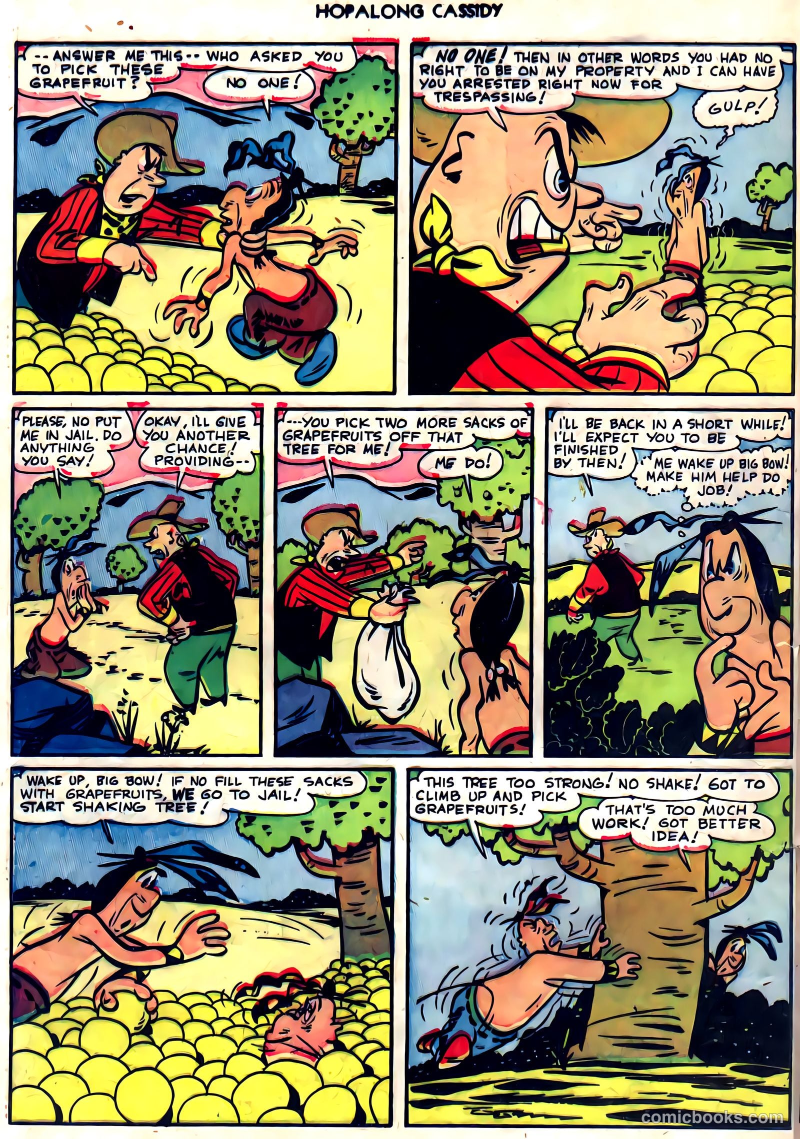 Hopalong Cassidy #41 (1950) — page 40 of 52