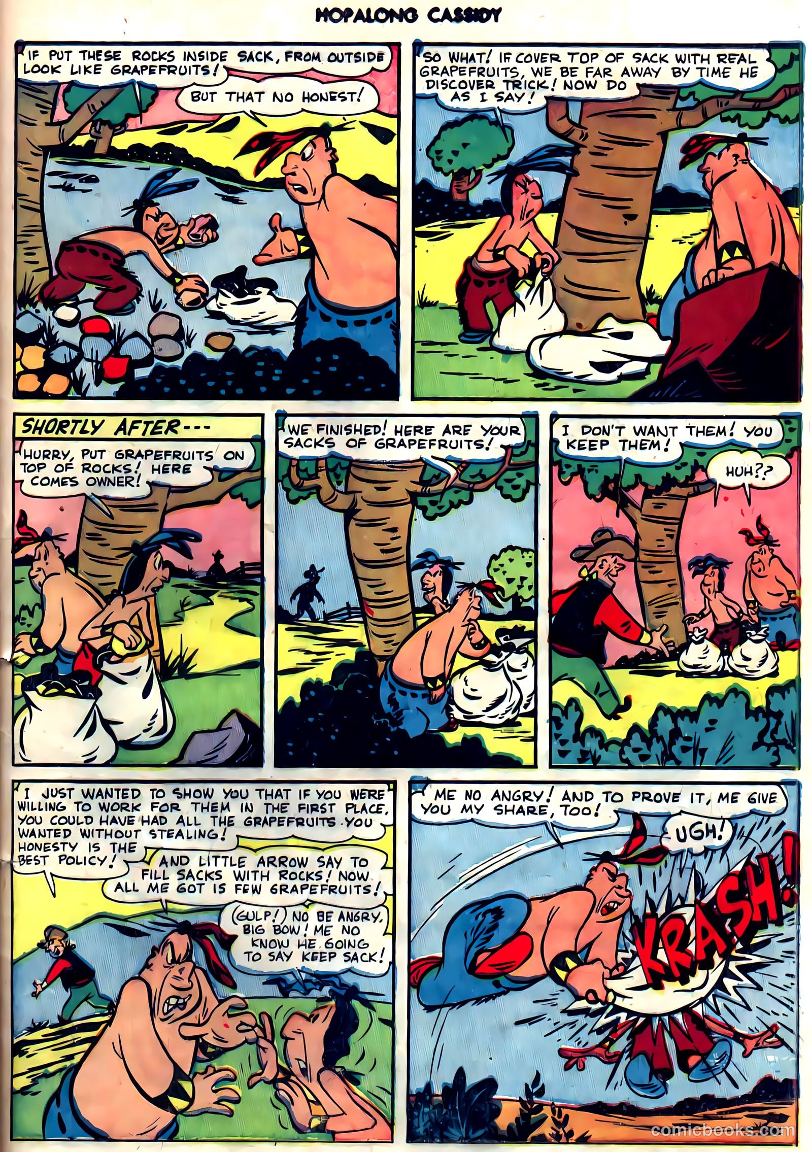 Hopalong Cassidy #41 (1950) — page 41 of 52