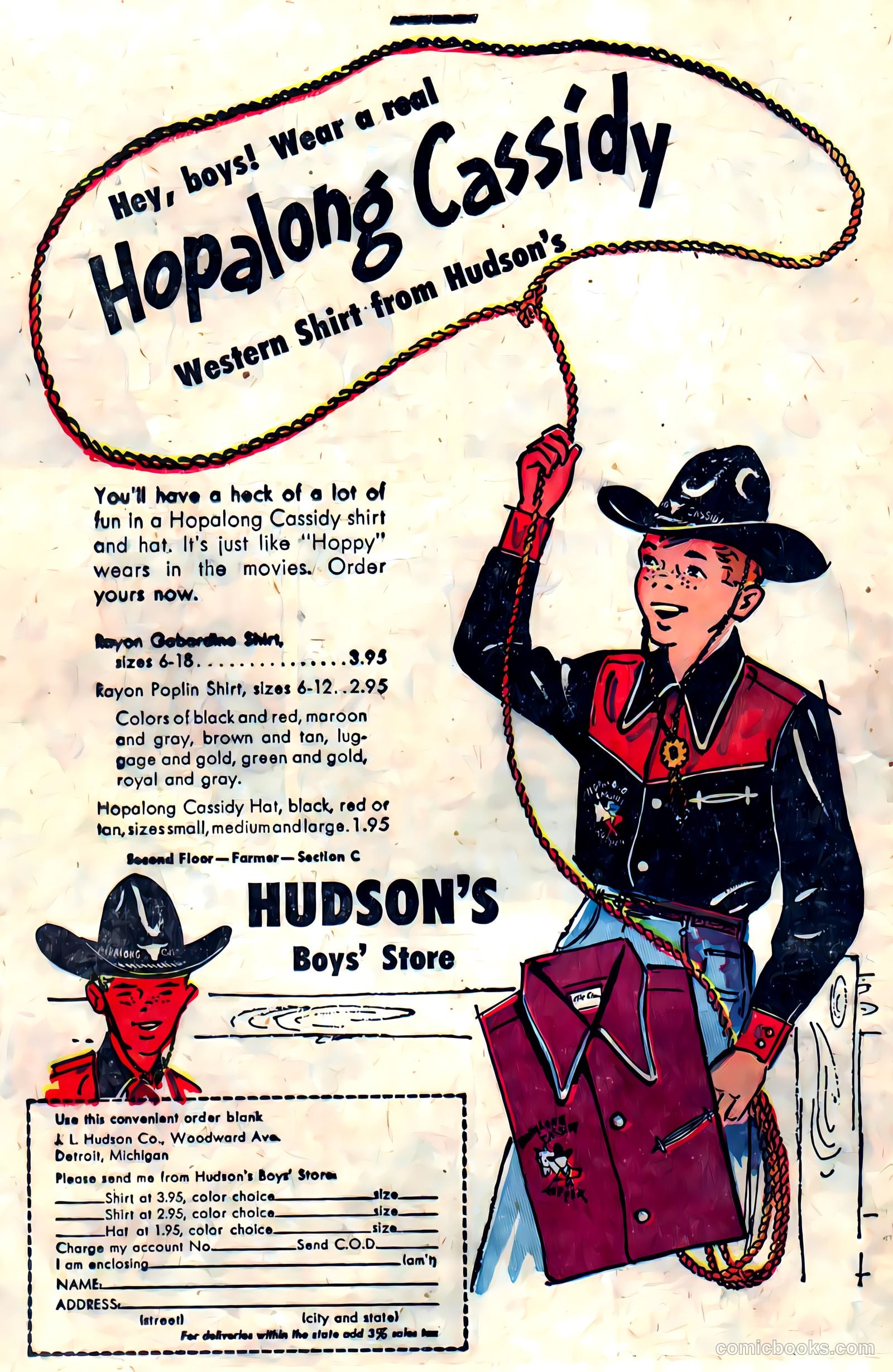 Hopalong Cassidy #41 (1950) — page 42 of 52