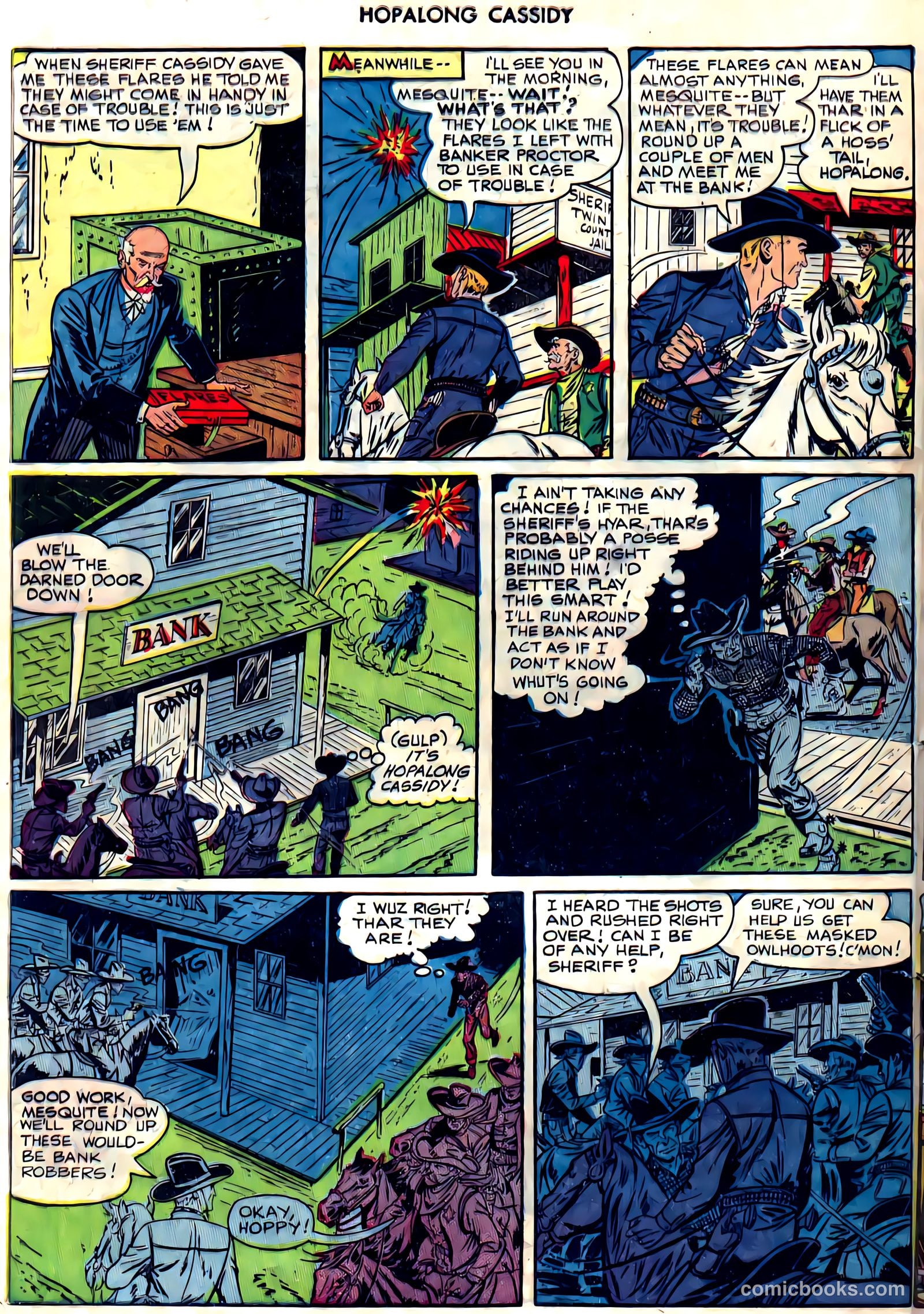 Hopalong Cassidy #41 (1950) — page 44 of 52