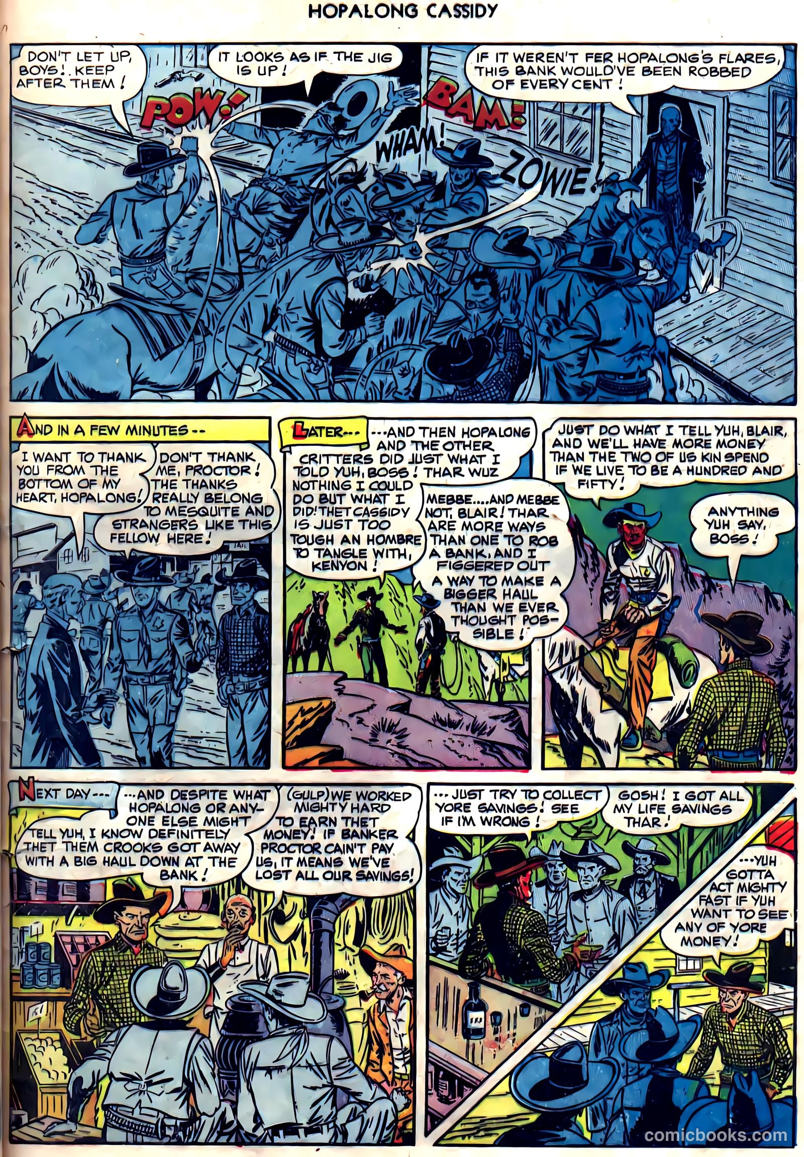 Hopalong Cassidy #41 (1950) — page 45 of 52