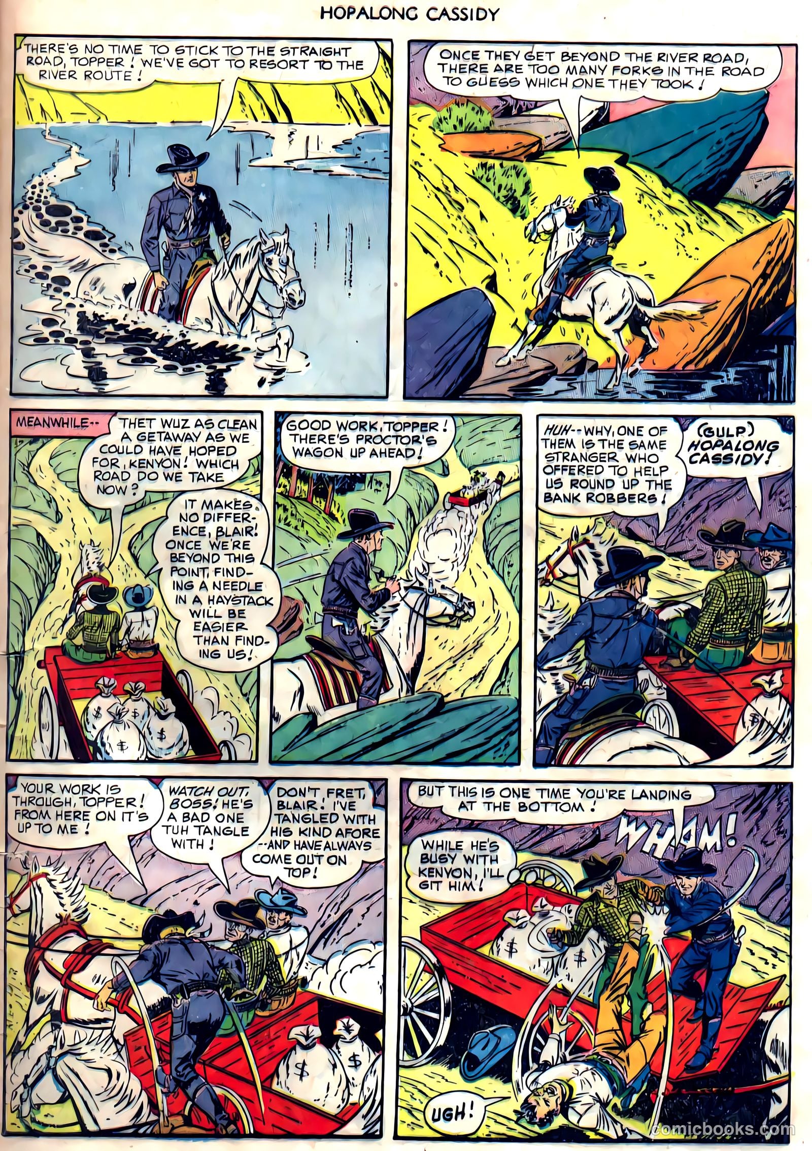 Hopalong Cassidy #41 (1950) — page 49 of 52