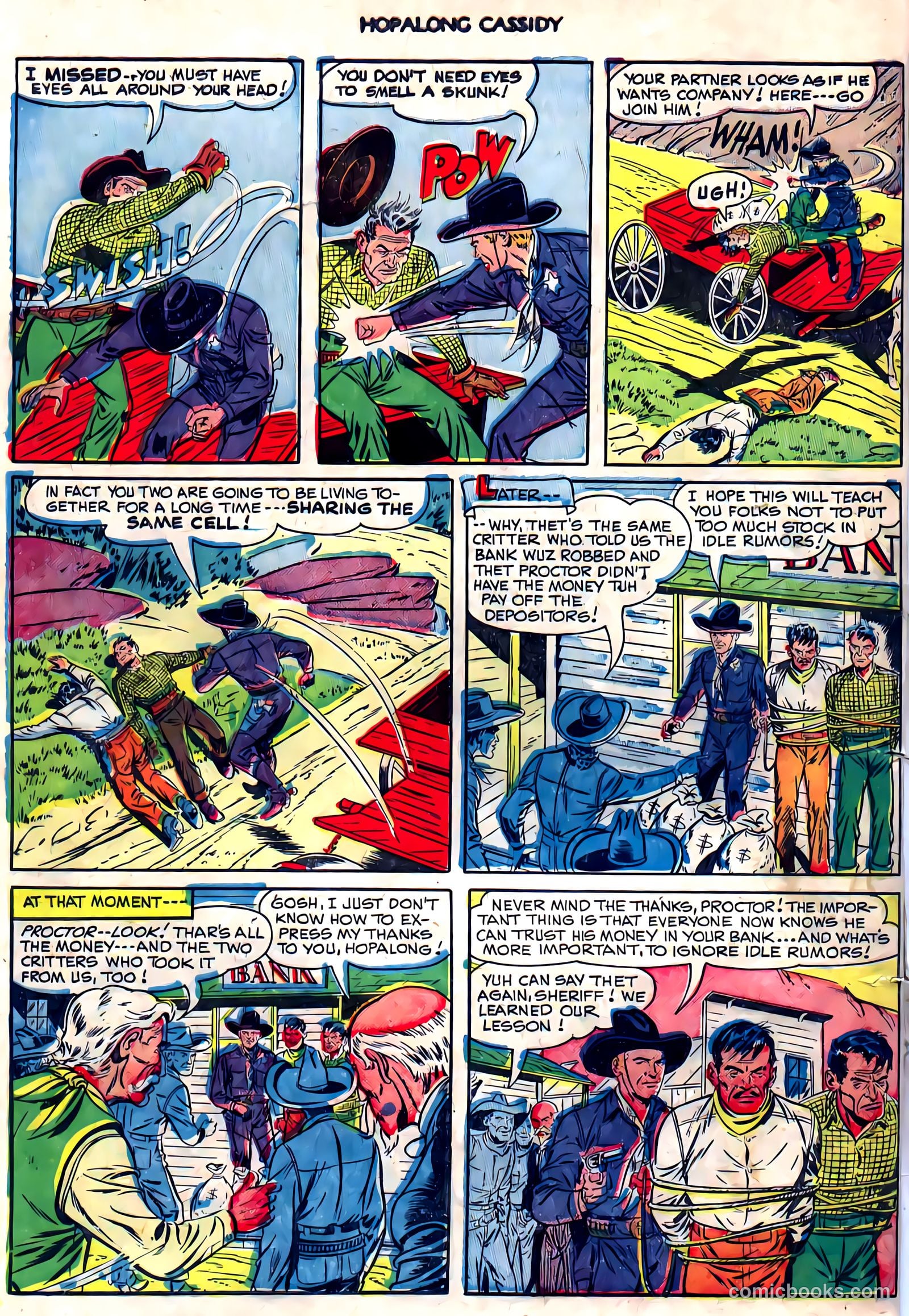 Hopalong Cassidy #41 (1950) — page 50 of 52