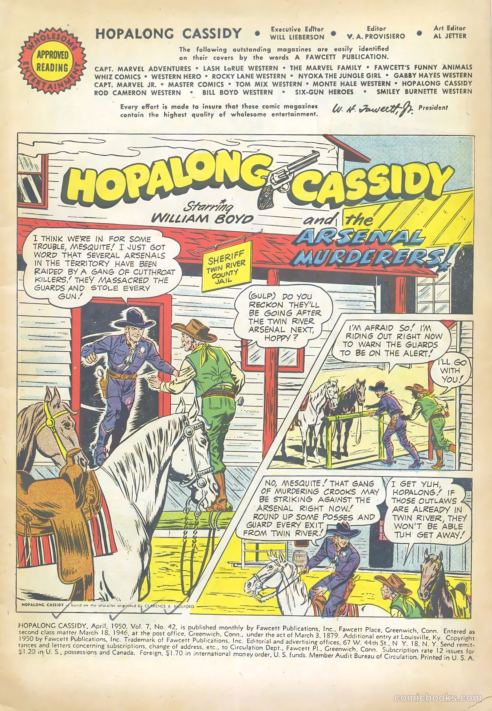 Hopalong Cassidy #42 (1950) — page 3 of 52