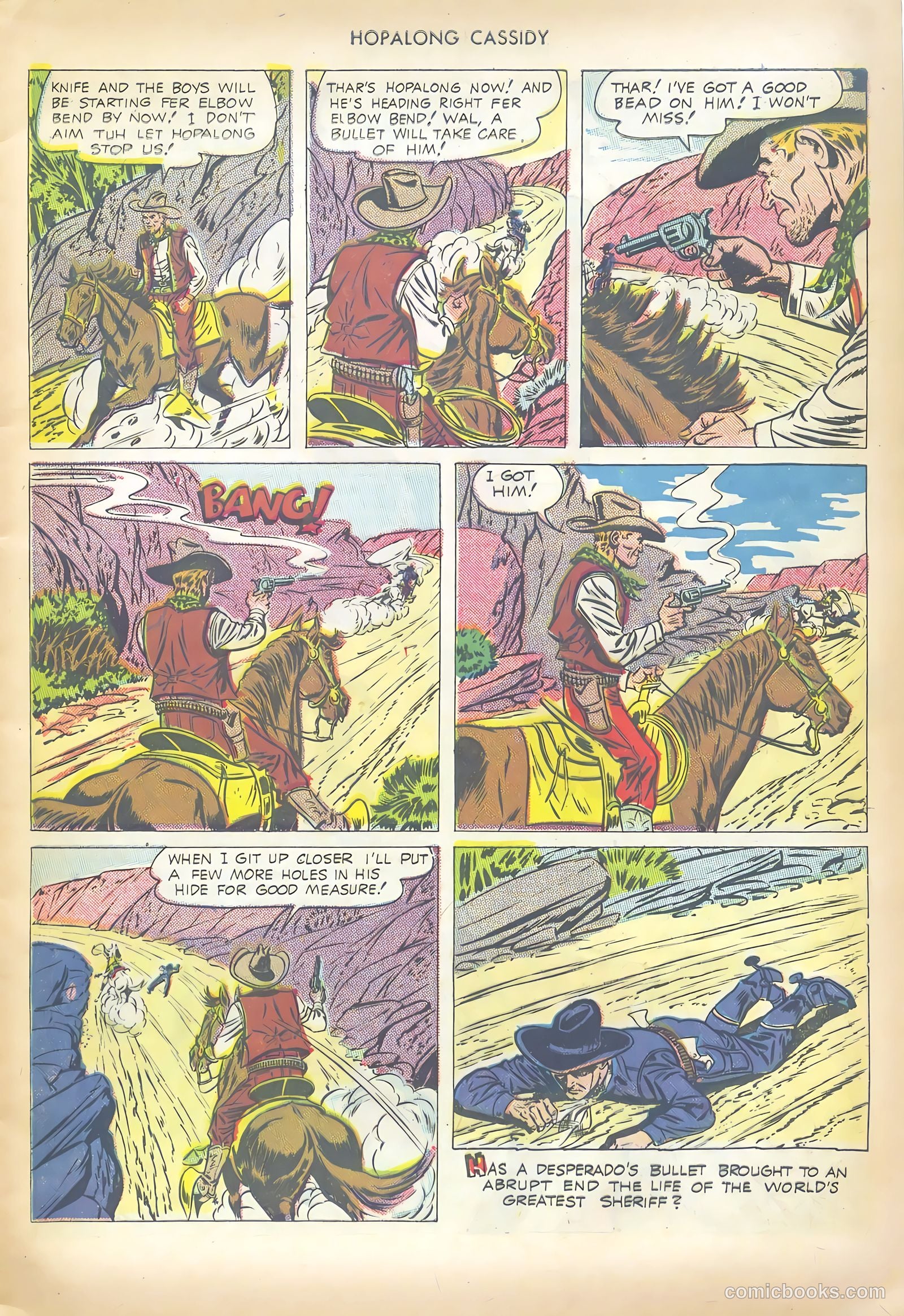 Hopalong Cassidy #42 (1950) — page 9 of 52