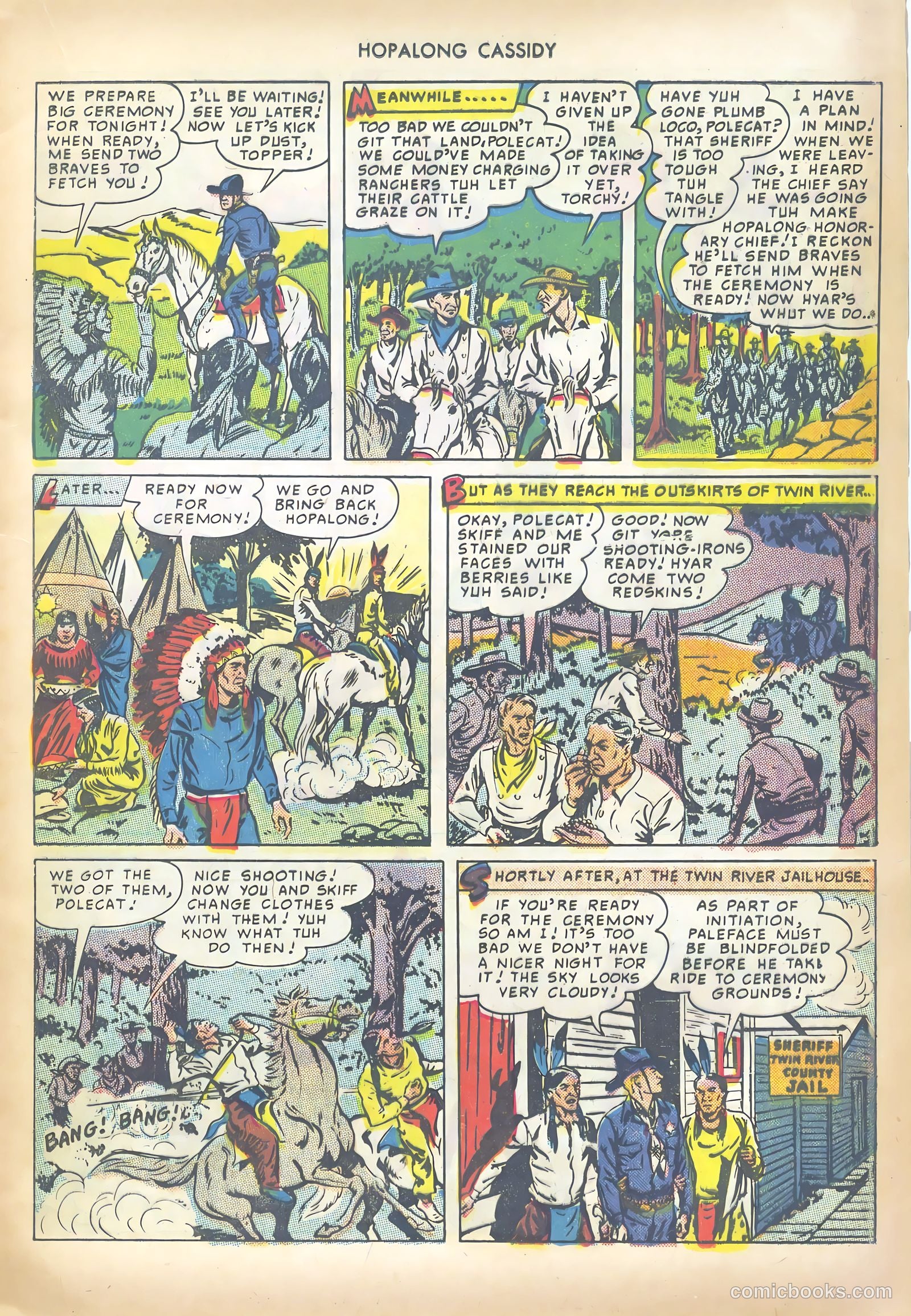 Hopalong Cassidy #42 (1950) — page 17 of 52