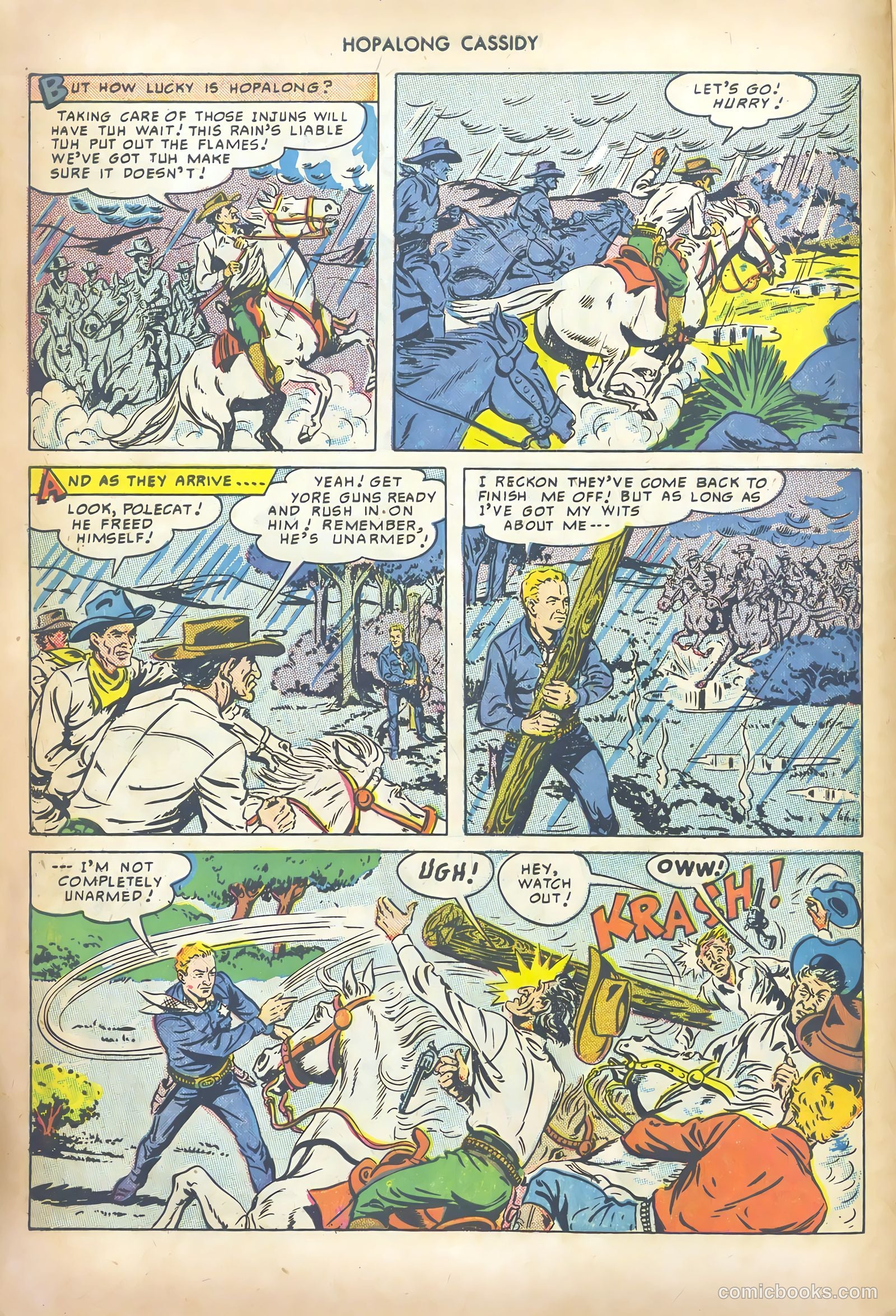 Hopalong Cassidy #42 (1950) — page 20 of 52