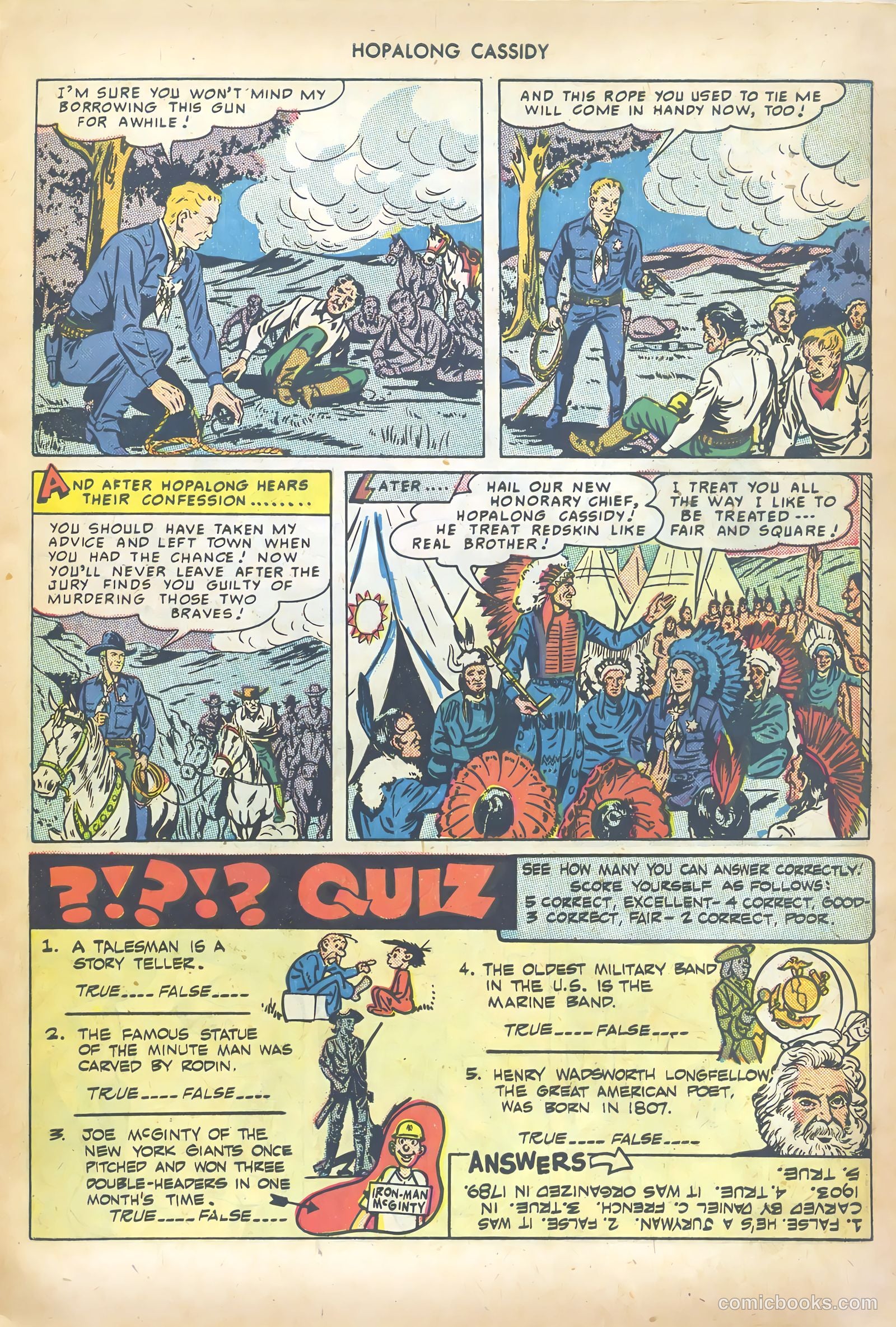 Hopalong Cassidy #42 (1950) — page 21 of 52