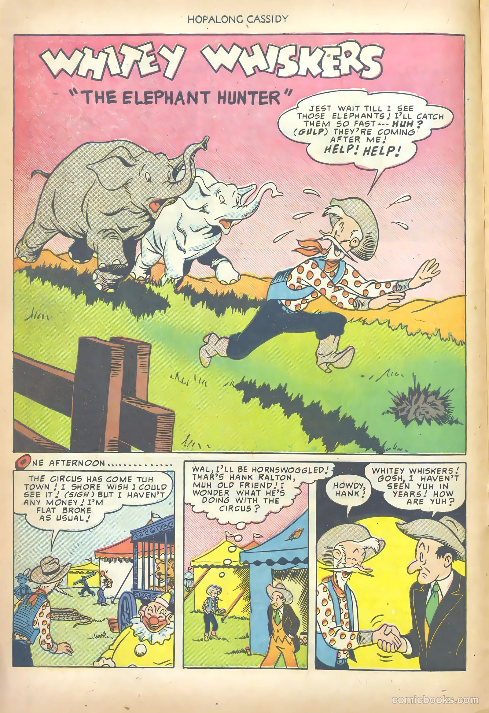 Hopalong Cassidy #42 (1950) — page 22 of 52