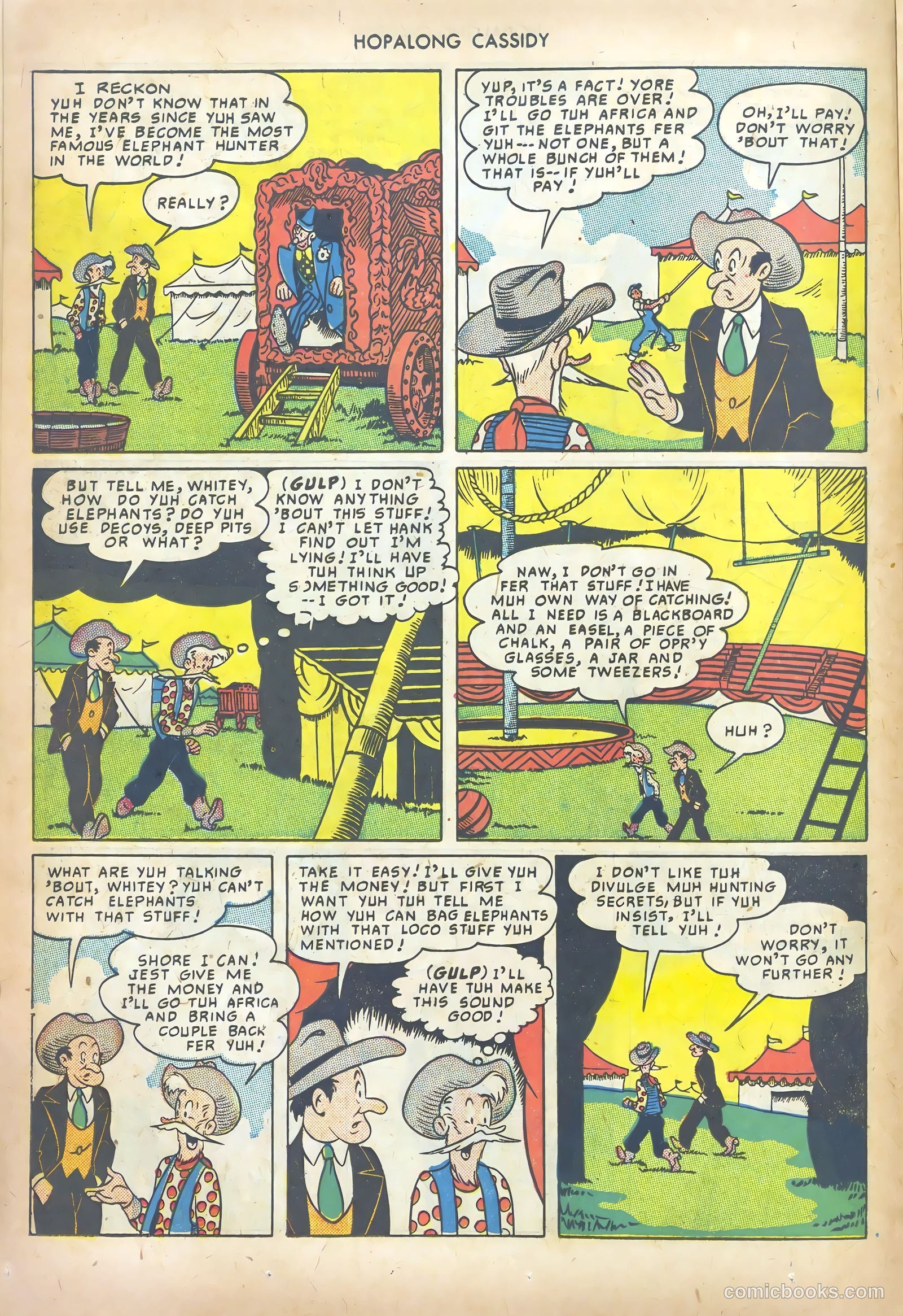 Hopalong Cassidy #42 (1950) — page 24 of 52