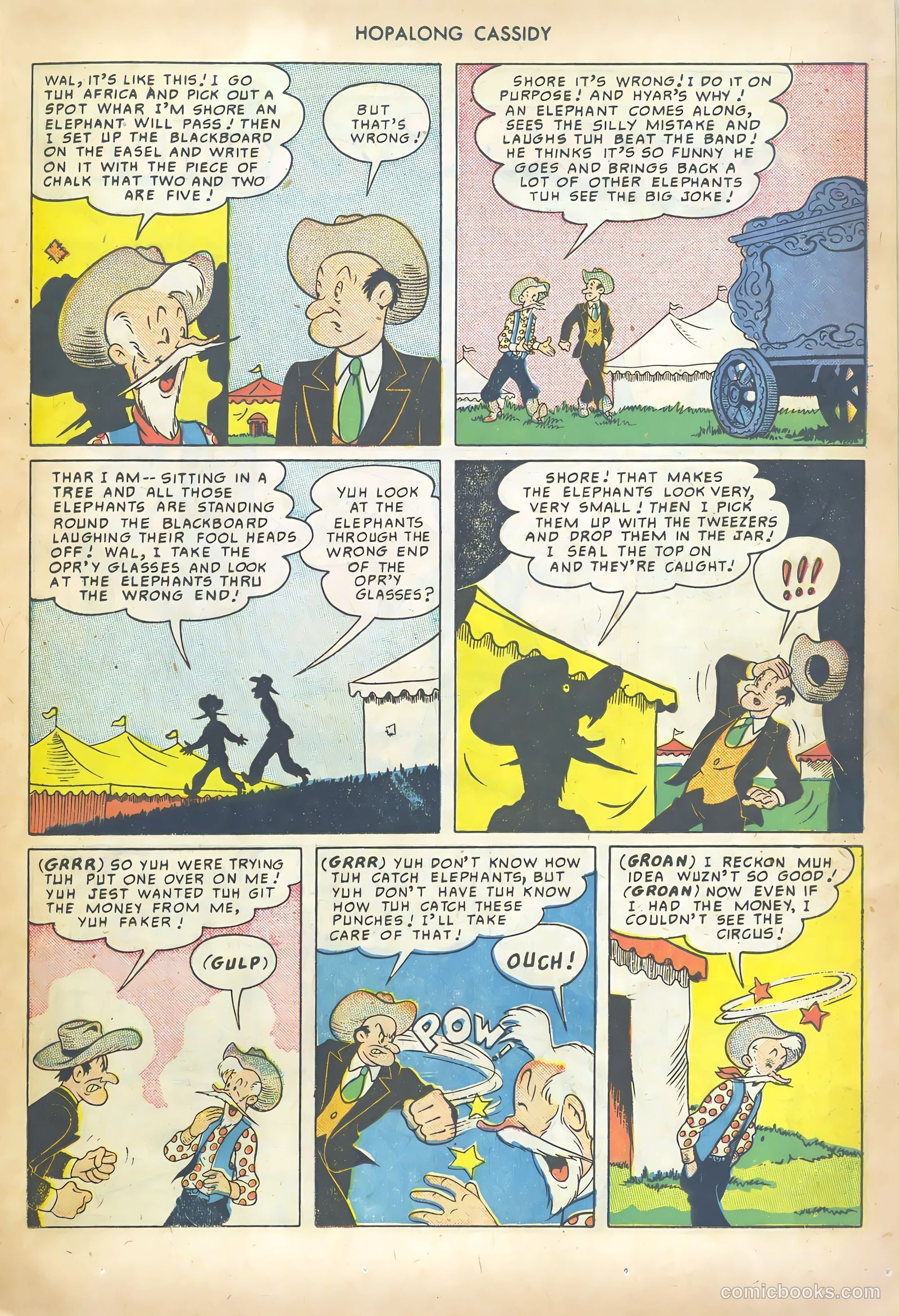 Hopalong Cassidy #42 (1950) — page 25 of 52