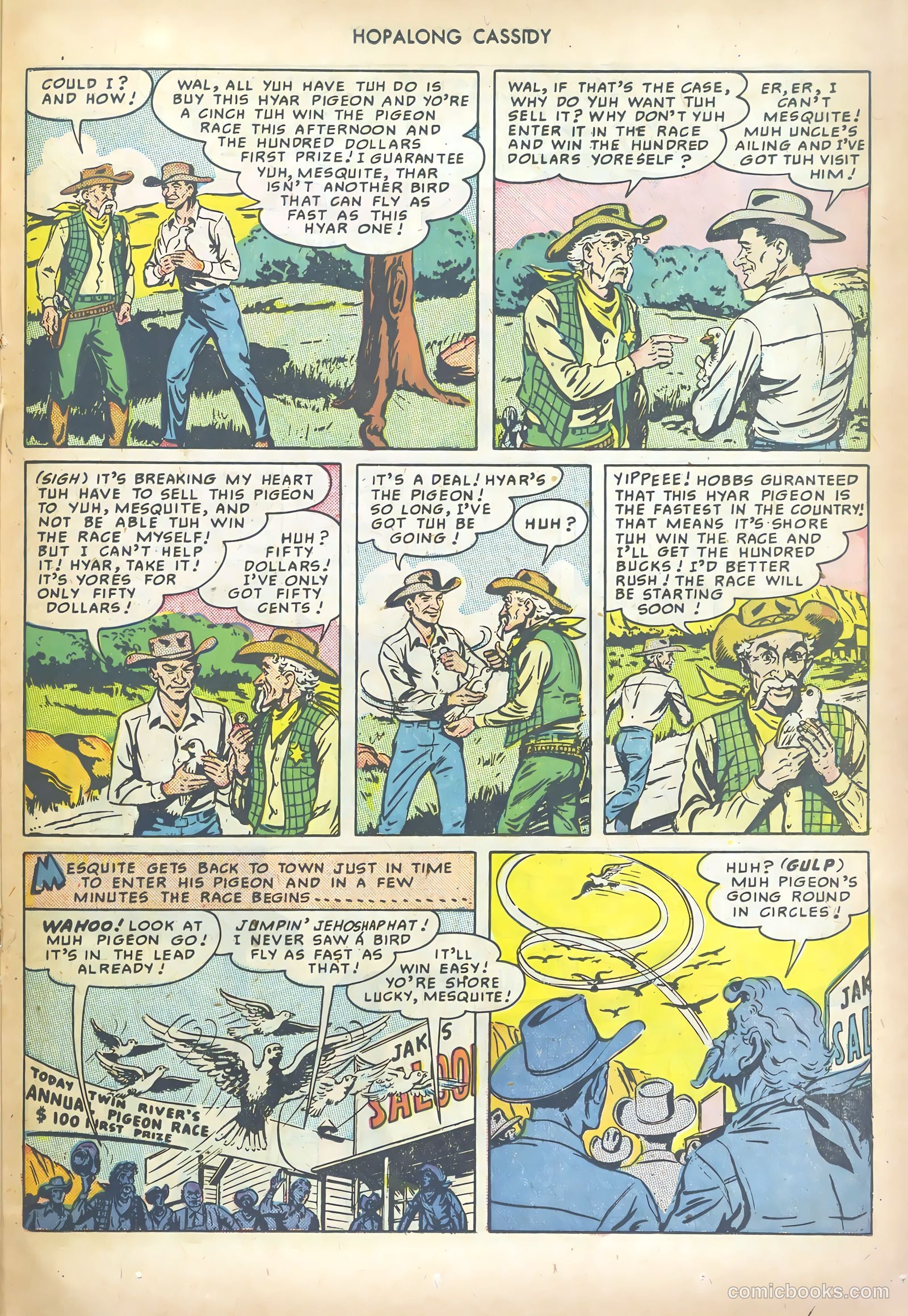 Hopalong Cassidy #42 (1950) — page 29 of 52