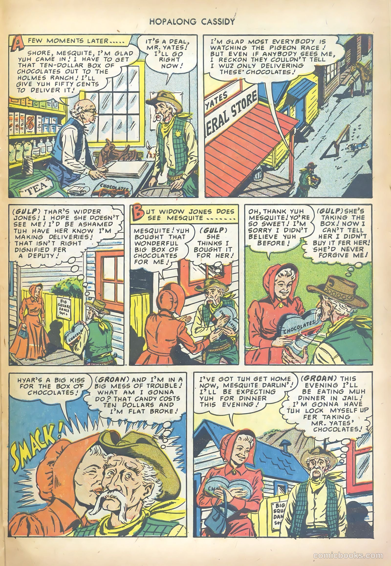 Hopalong Cassidy #42 (1950) — page 31 of 52