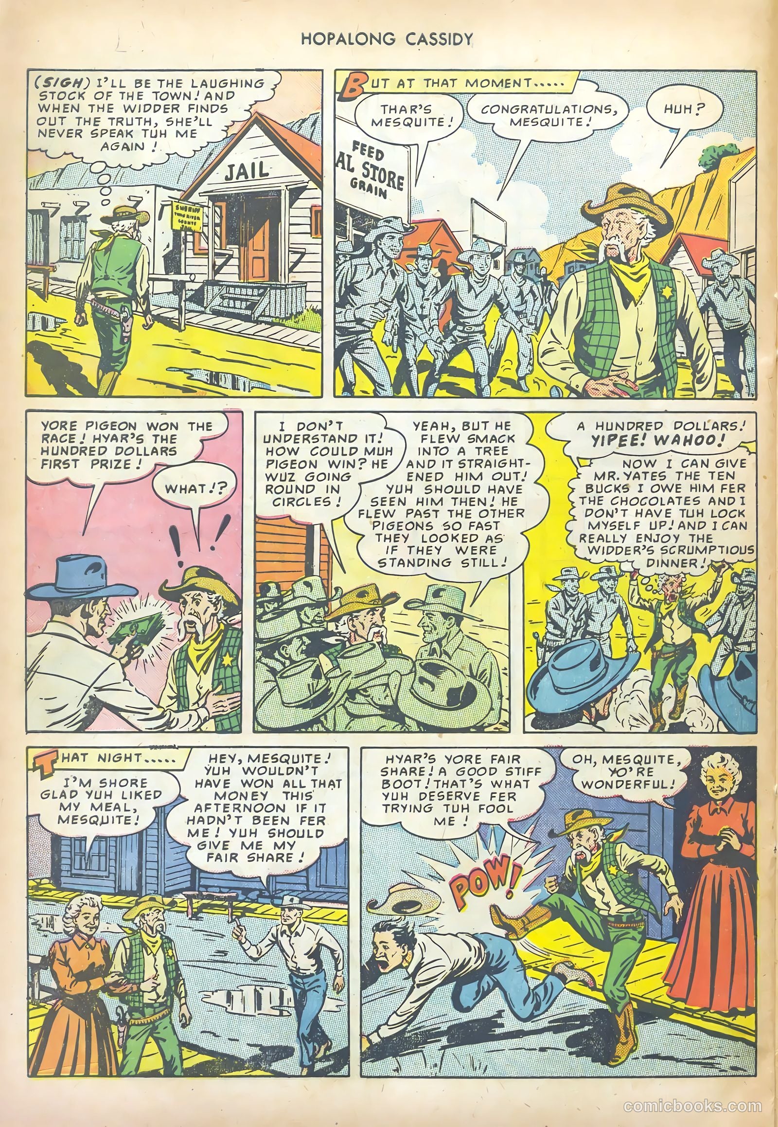 Hopalong Cassidy #42 (1950) — page 32 of 52
