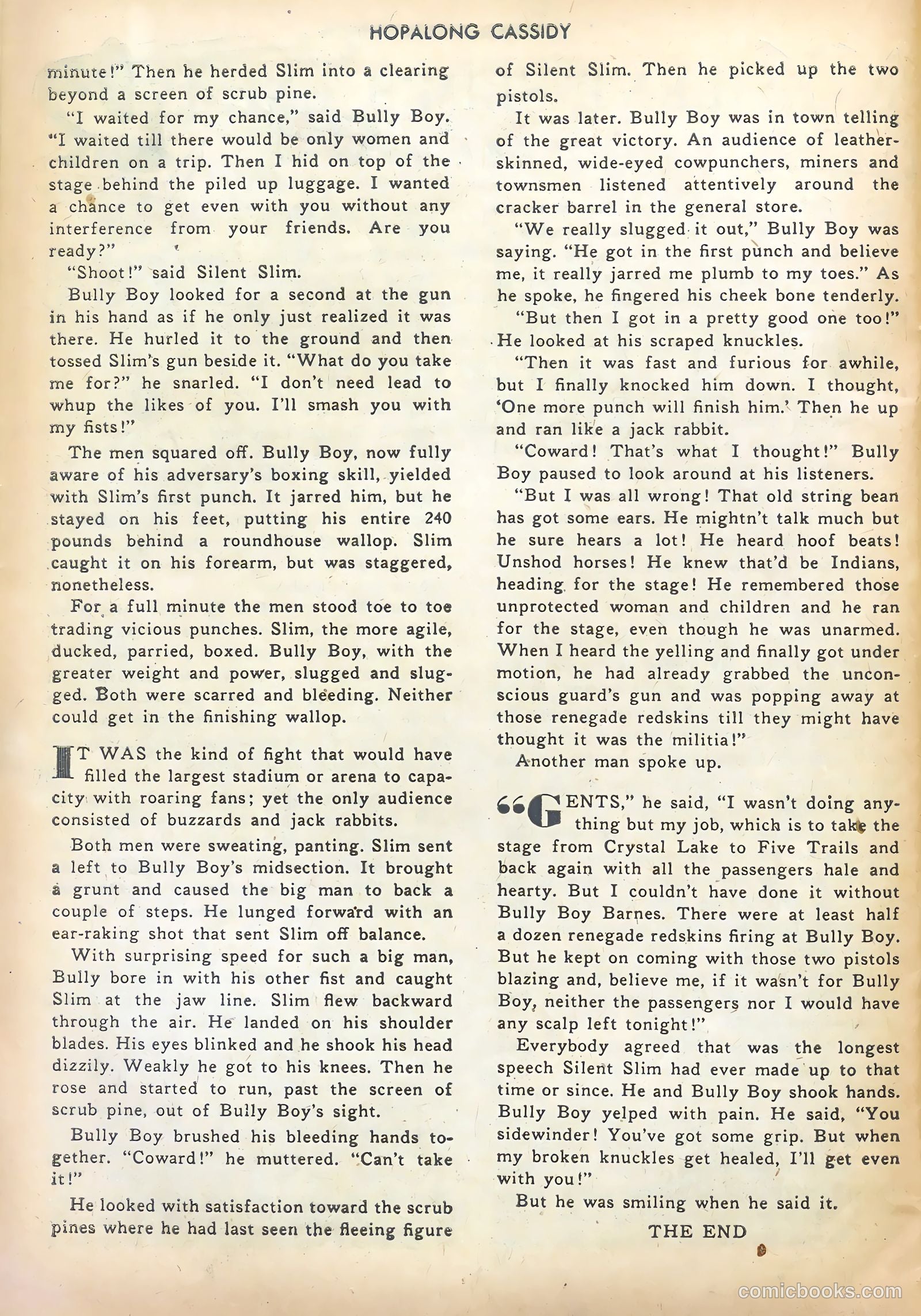Hopalong Cassidy #42 (1950) — page 34 of 52