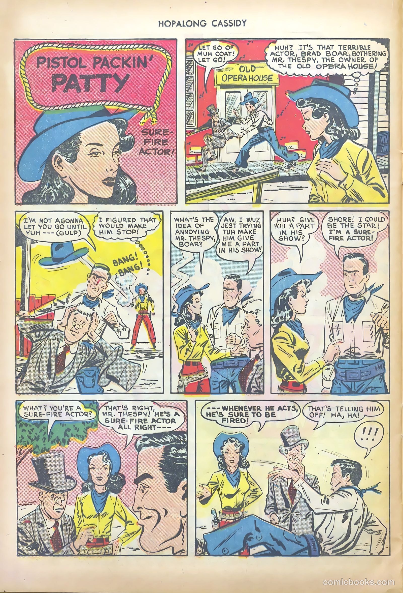 Hopalong Cassidy #42 (1950) — page 36 of 52