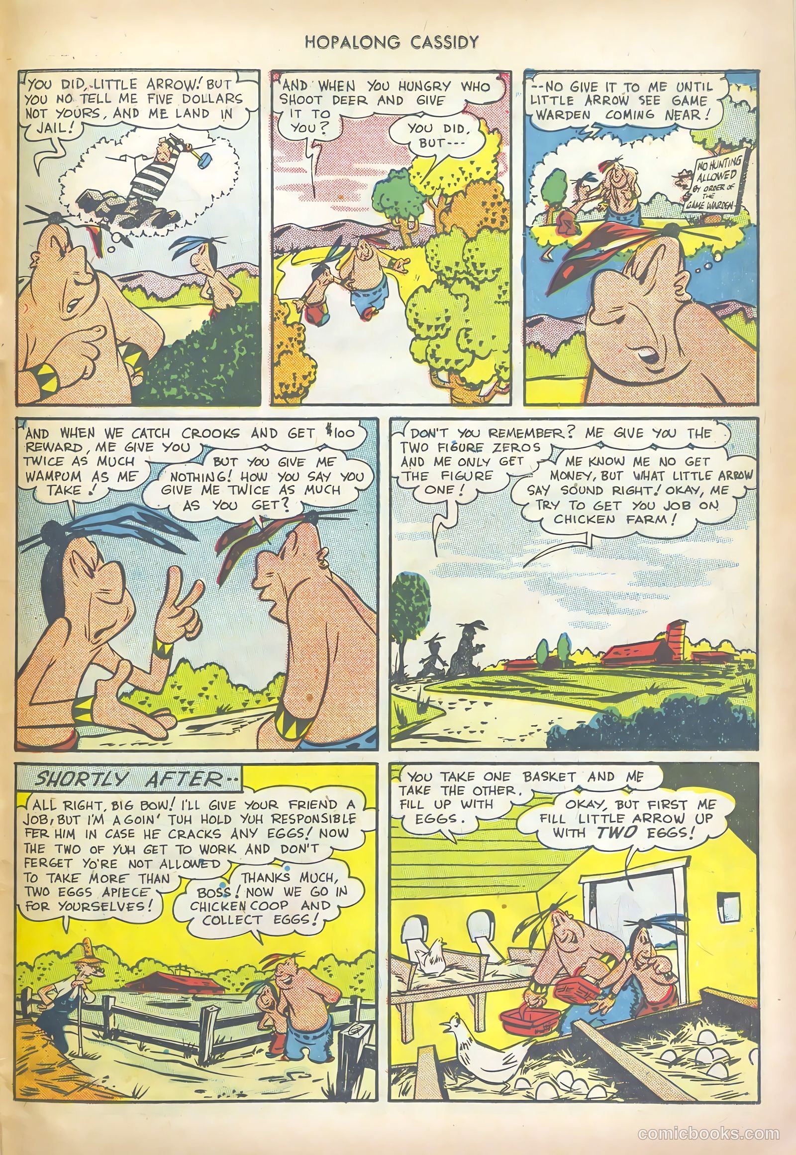 Hopalong Cassidy #42 (1950) — page 39 of 52