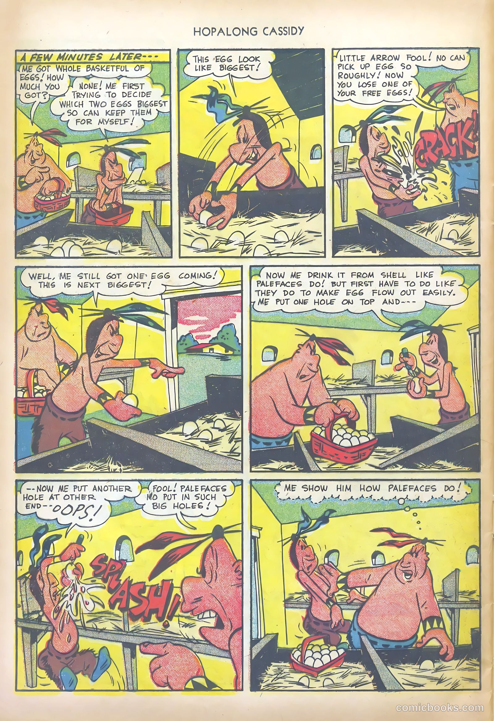 Hopalong Cassidy #42 (1950) — page 40 of 52