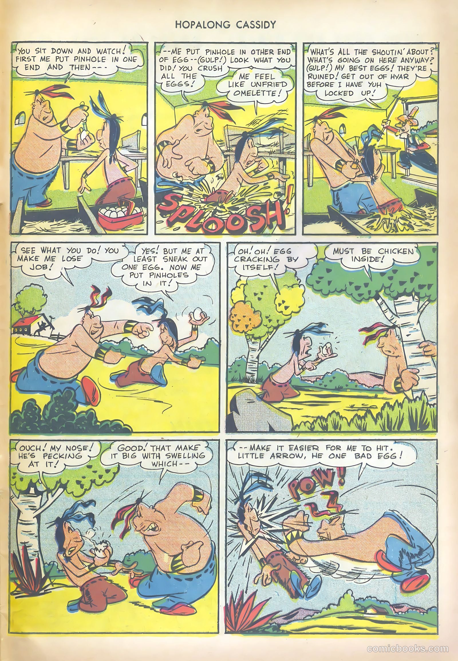 Hopalong Cassidy #42 (1950) — page 41 of 52