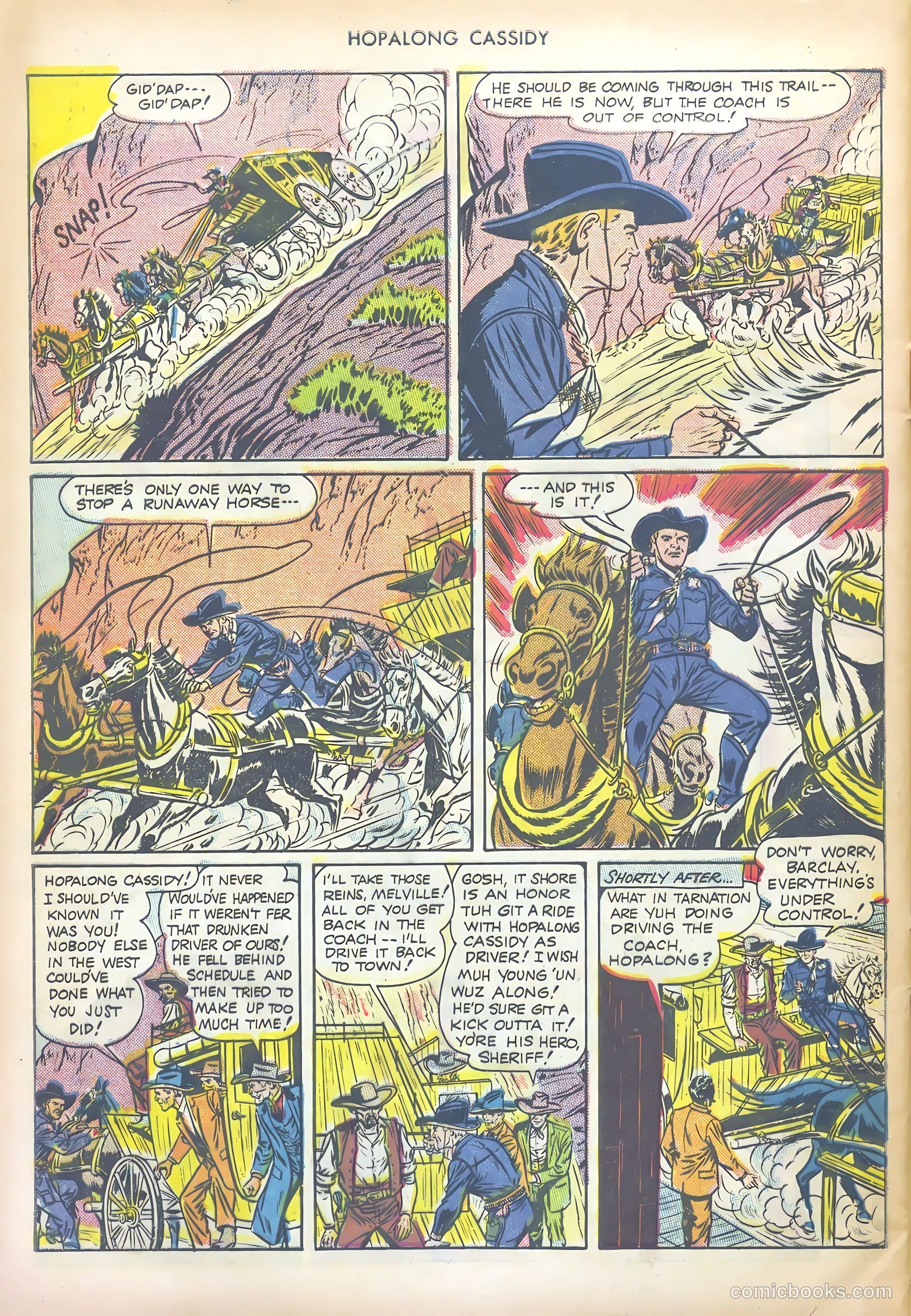 Hopalong Cassidy #42 (1950) — page 44 of 52