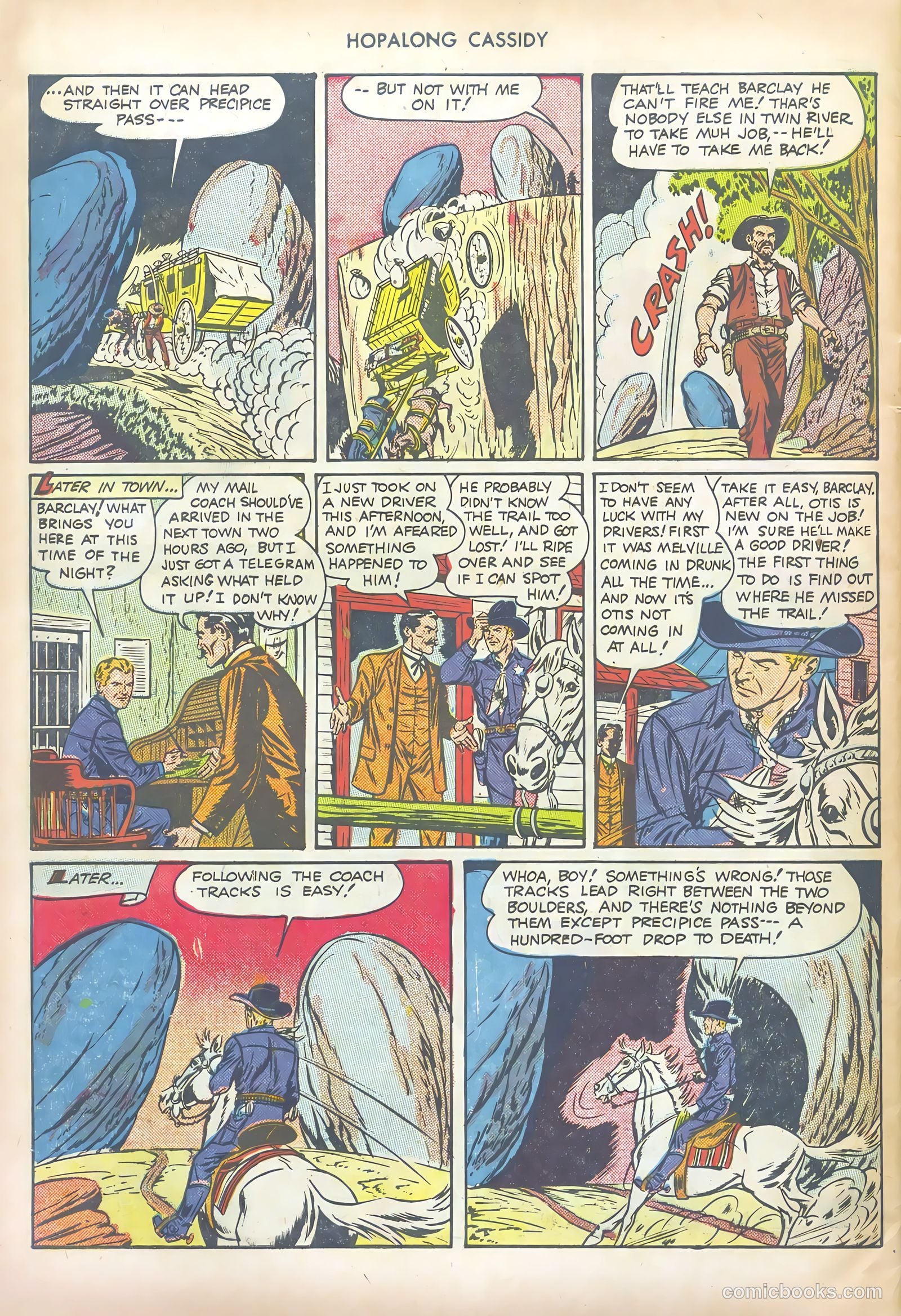 Hopalong Cassidy #42 (1950) — page 46 of 52