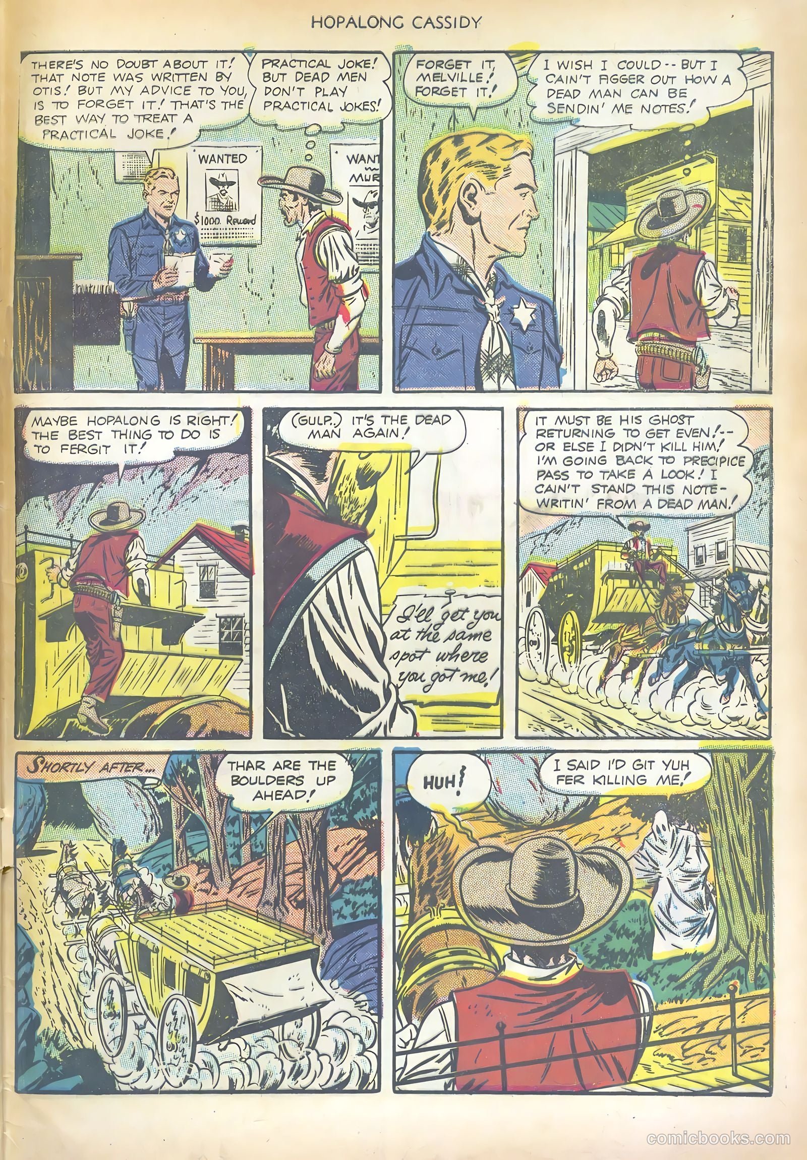 Hopalong Cassidy #42 (1950) — page 49 of 52