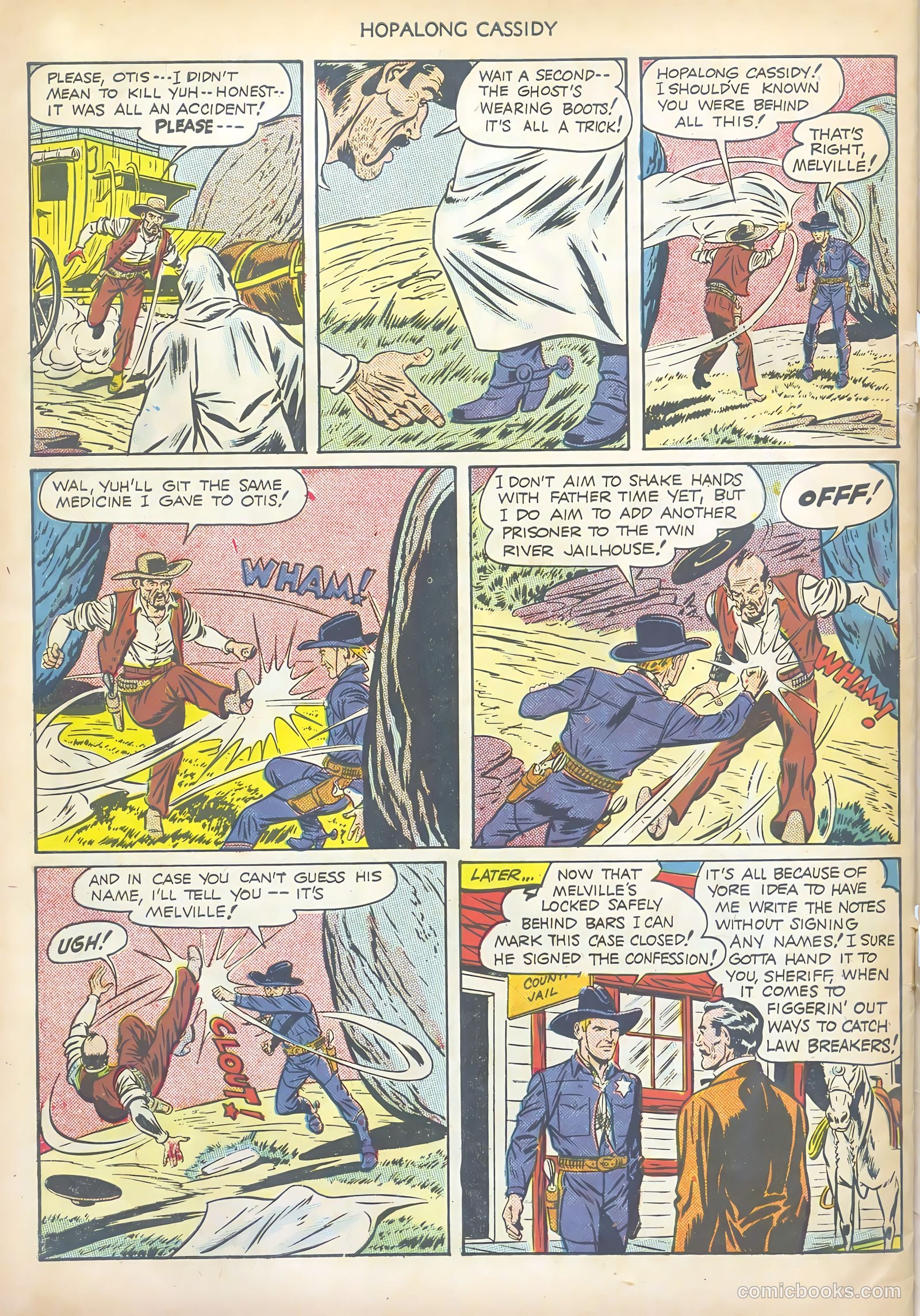 Hopalong Cassidy #42 (1950) — page 50 of 52