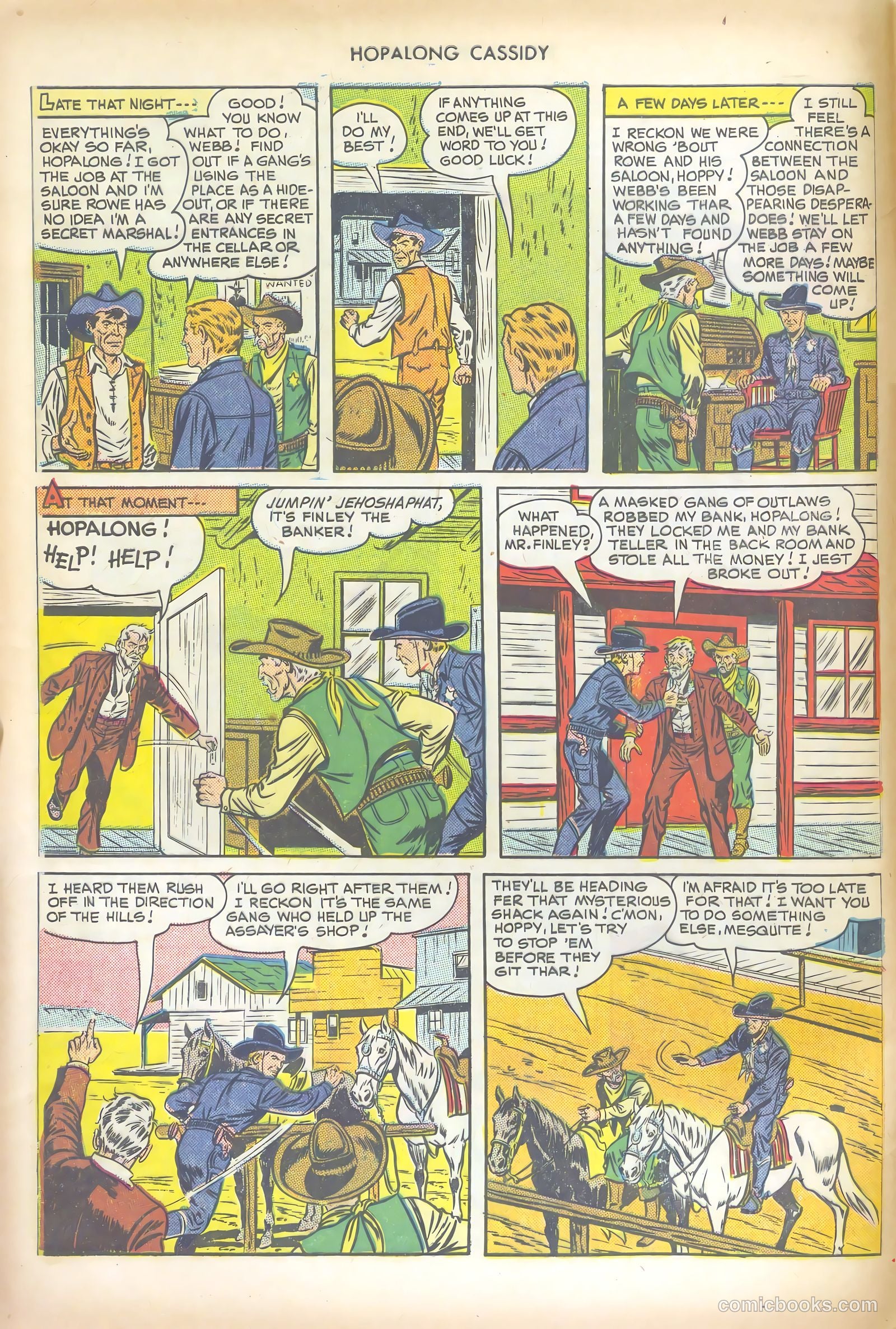Hopalong Cassidy #43 (1950) — page 8 of 52
