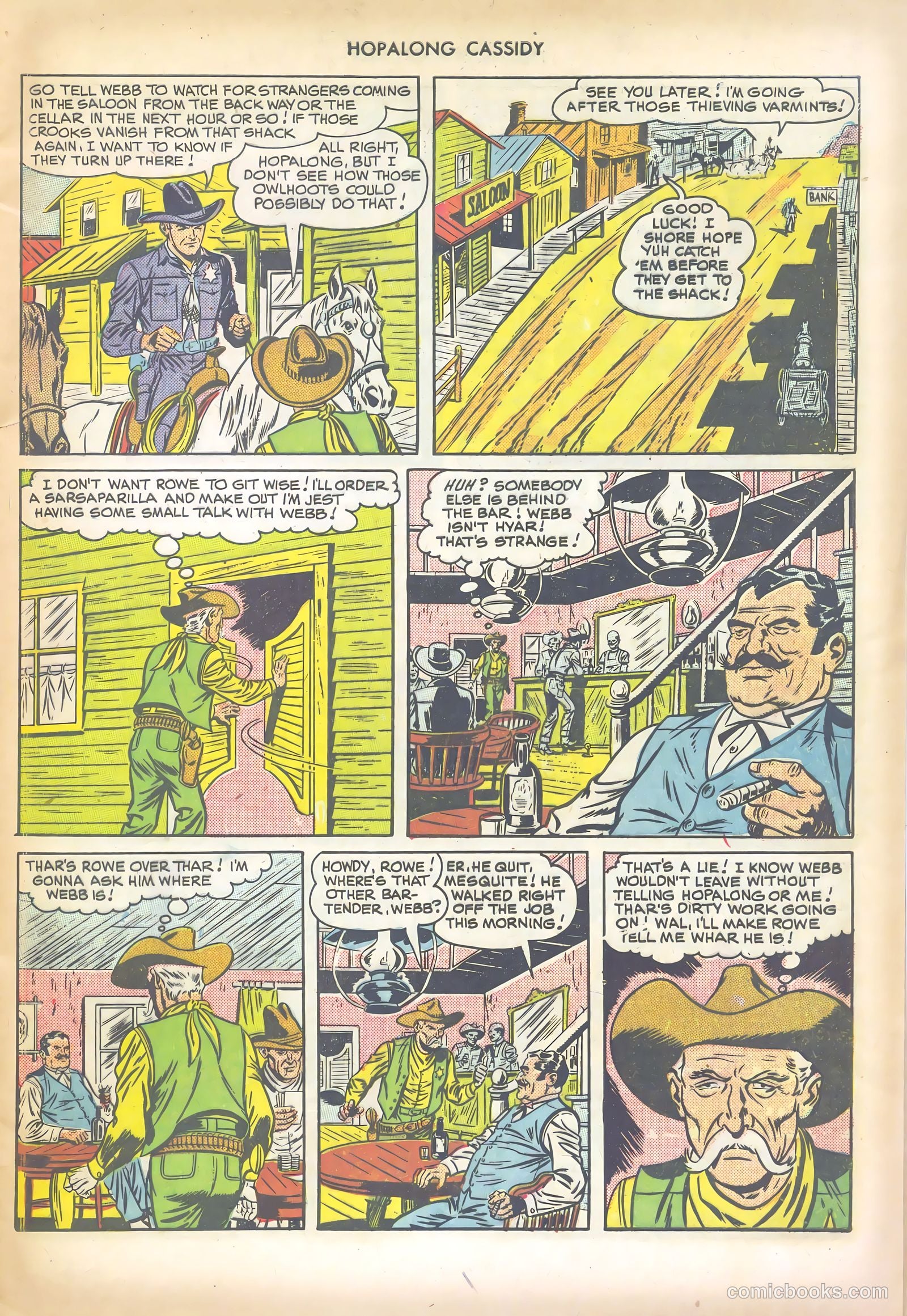 Hopalong Cassidy #43 (1950) — page 9 of 52