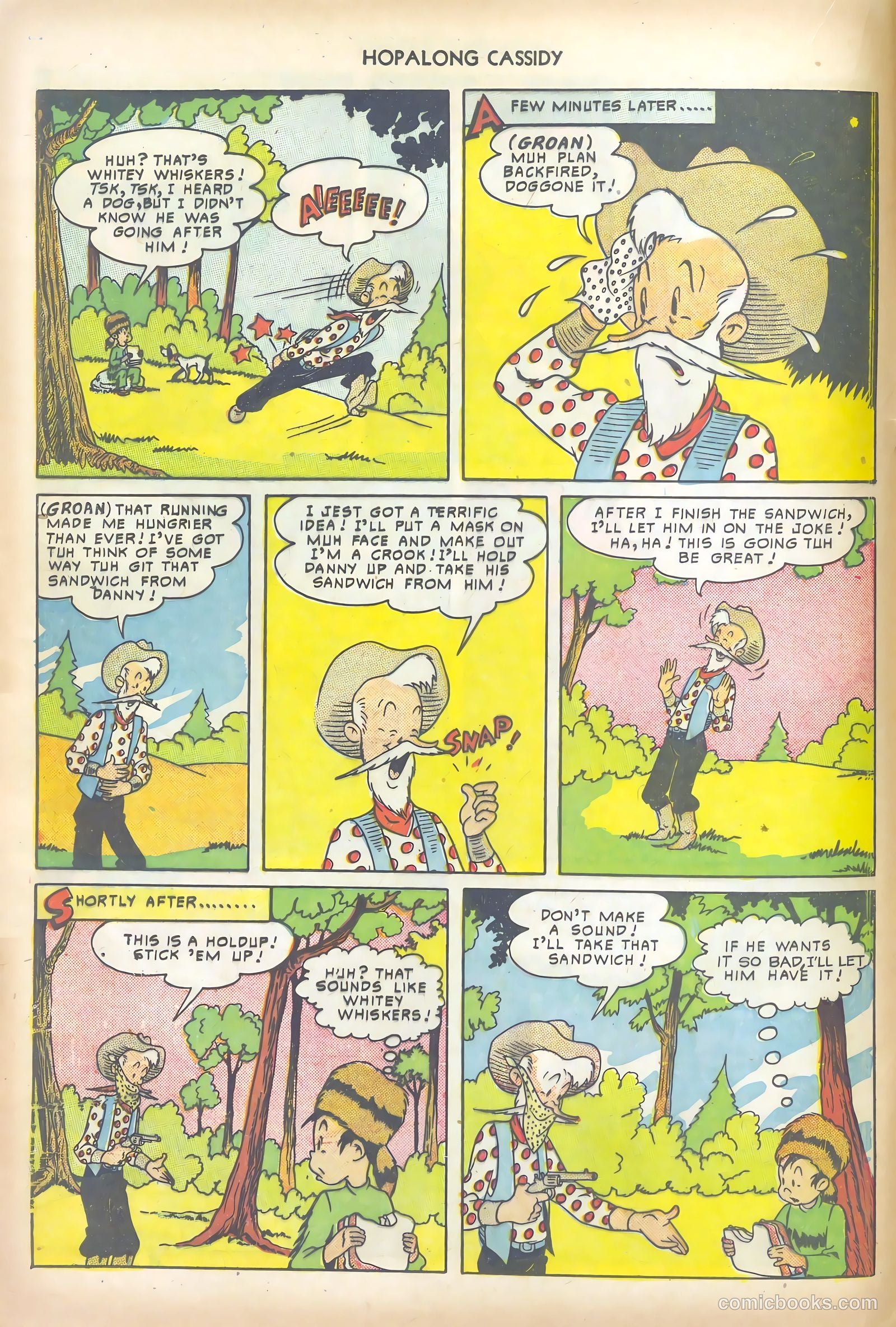 Hopalong Cassidy #43 (1950) — page 16 of 52