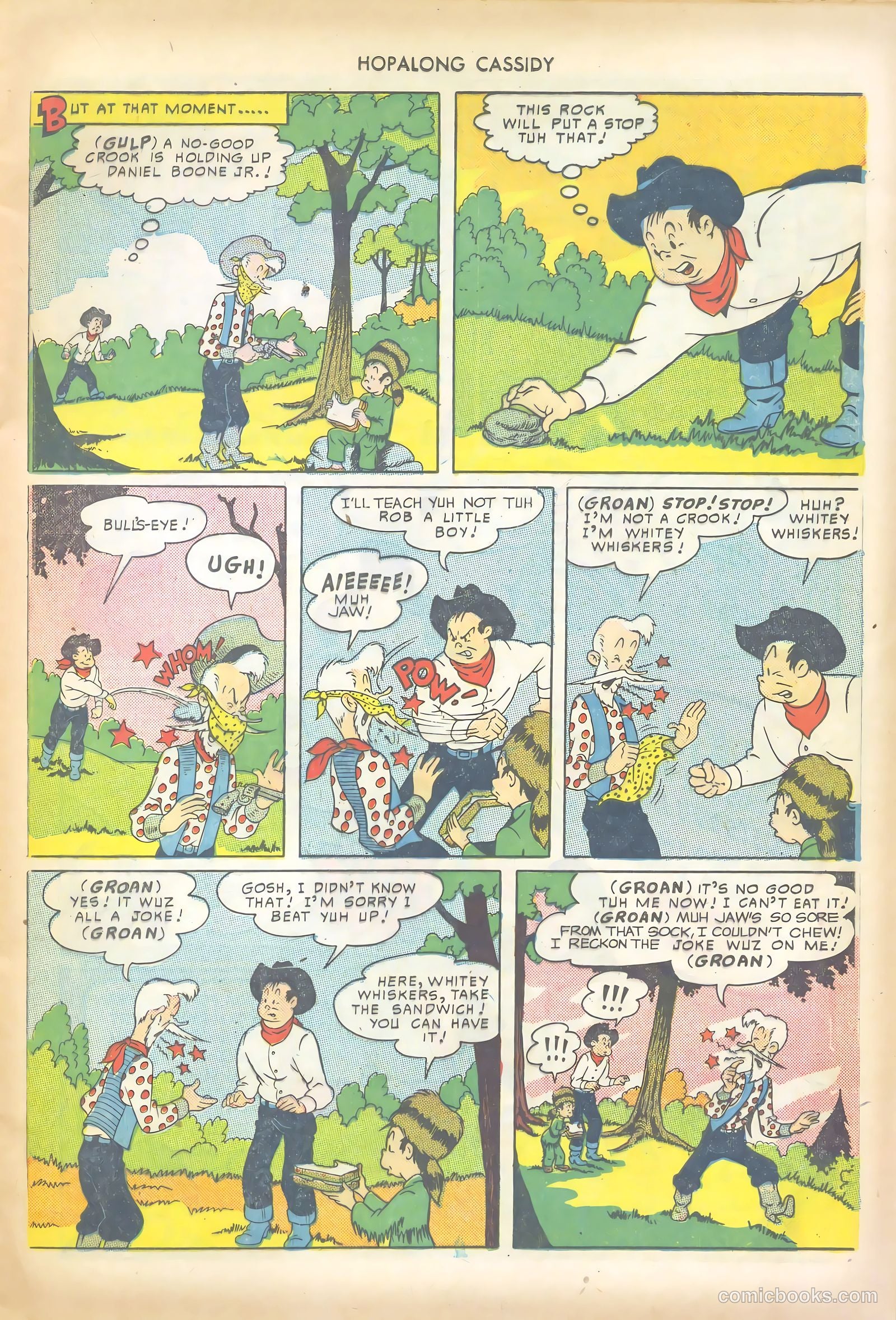 Hopalong Cassidy #43 (1950) — page 17 of 52