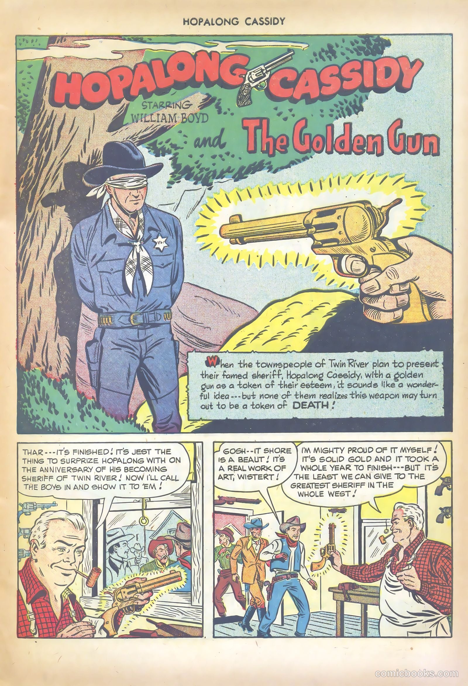 Hopalong Cassidy #43 (1950) — page 19 of 52