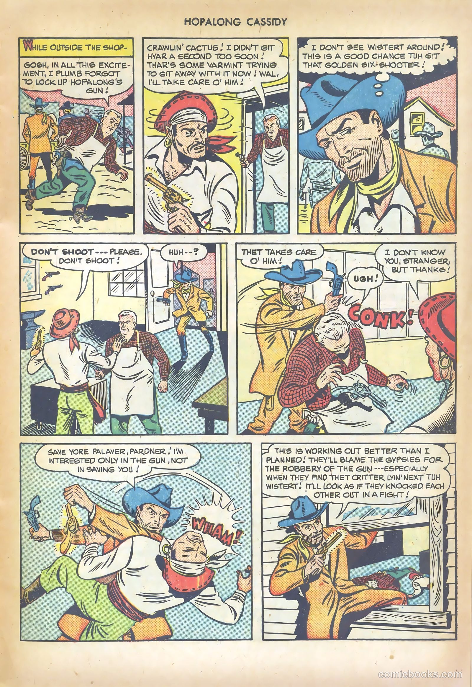 Hopalong Cassidy #43 (1950) — page 21 of 52
