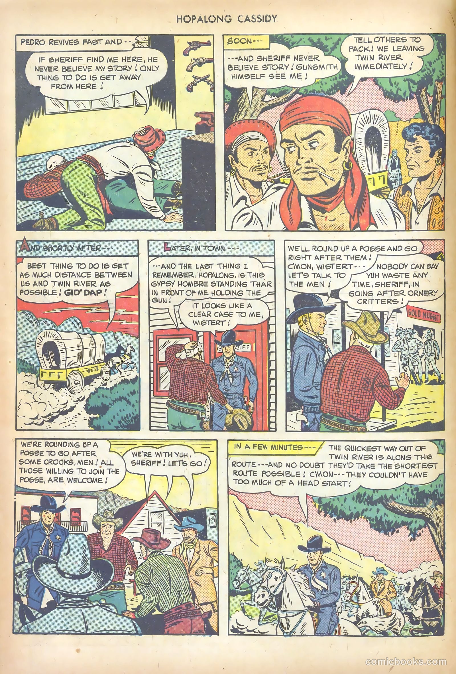 Hopalong Cassidy #43 (1950) — page 22 of 52