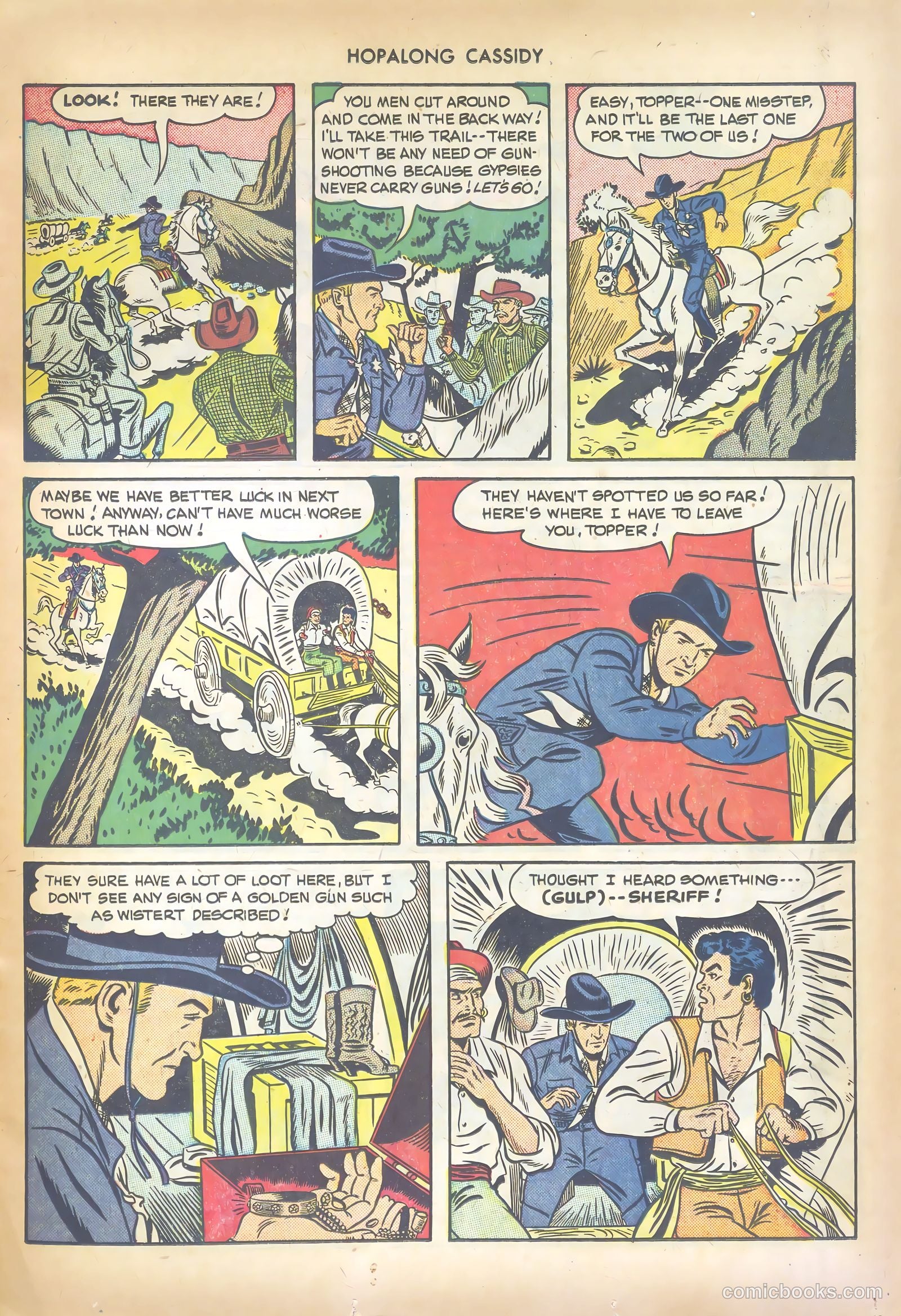 Hopalong Cassidy #43 (1950) — page 23 of 52