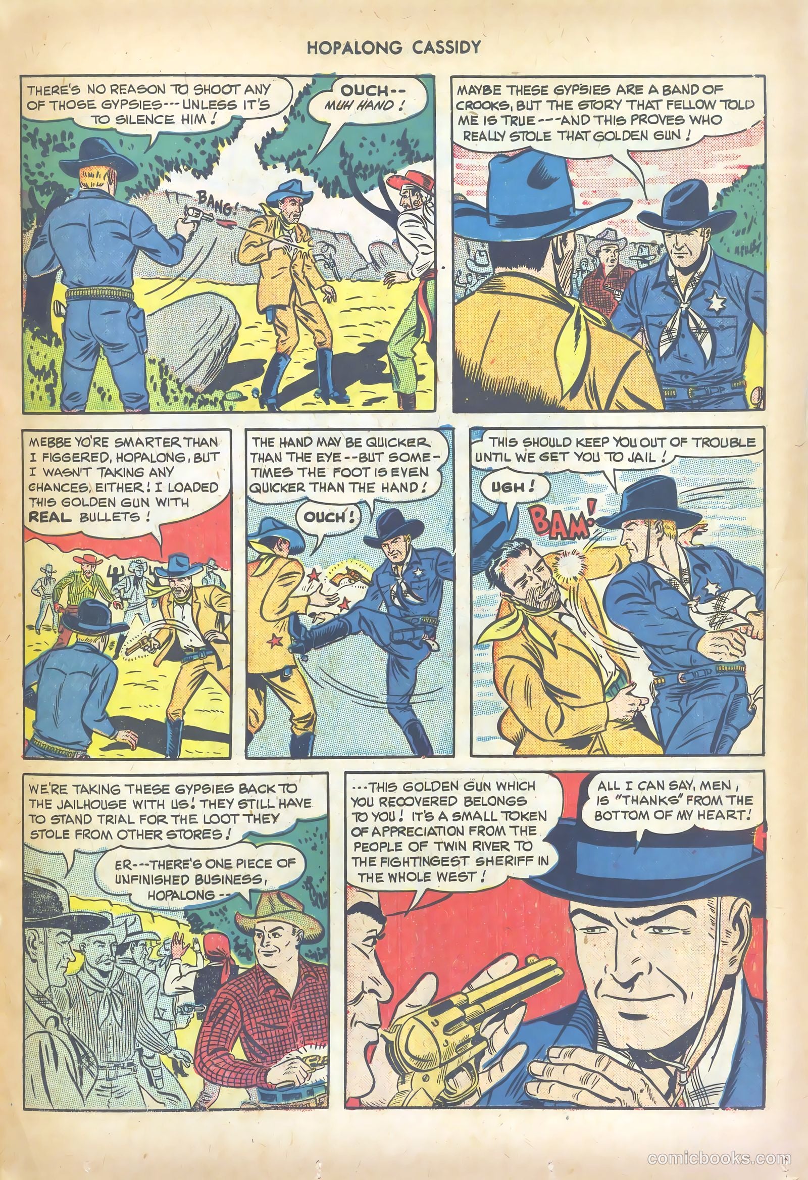 Hopalong Cassidy #43 (1950) — page 25 of 52