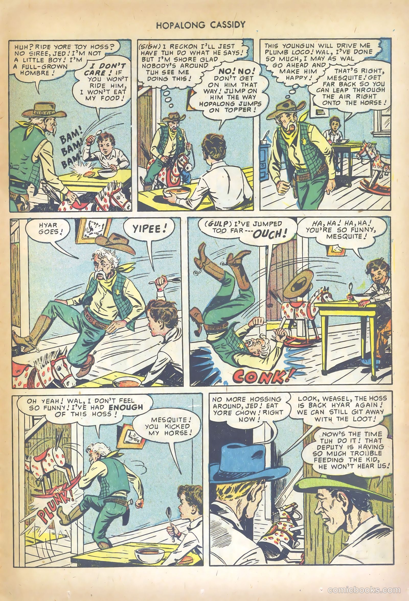 Hopalong Cassidy #43 (1950) — page 29 of 52
