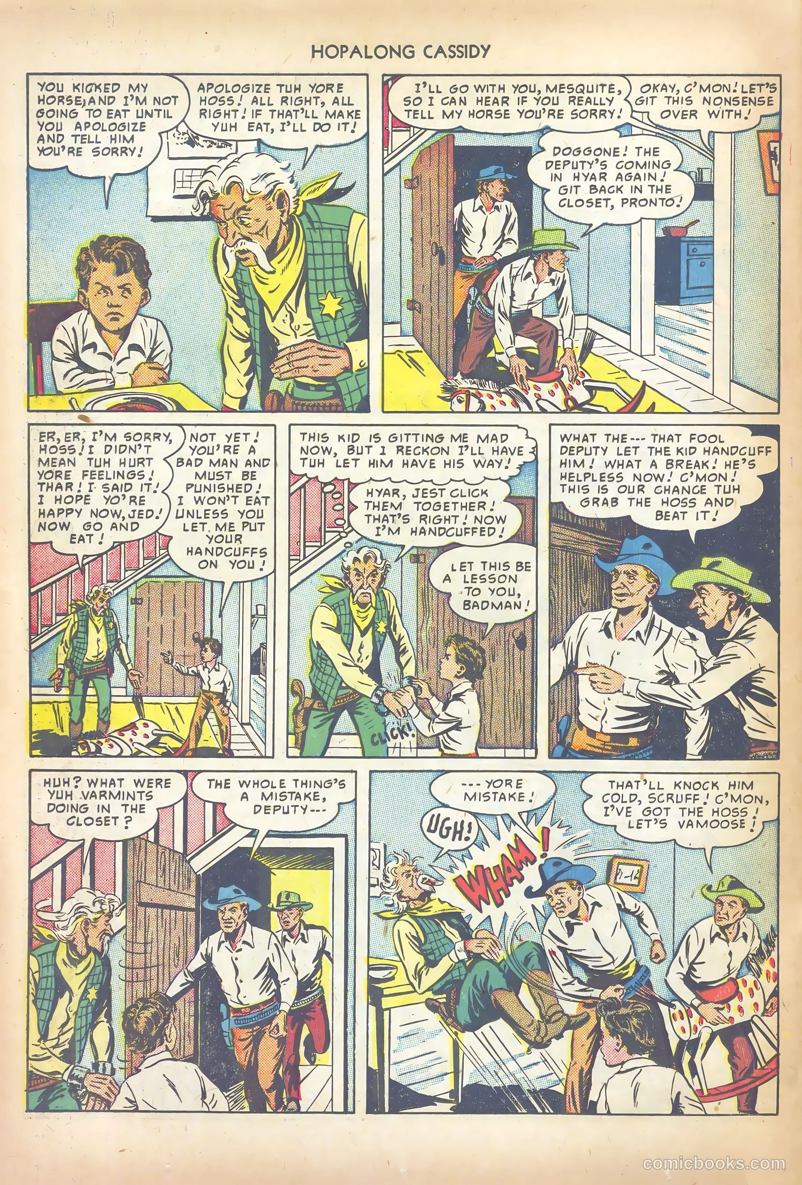 Hopalong Cassidy #43 (1950) — page 30 of 52