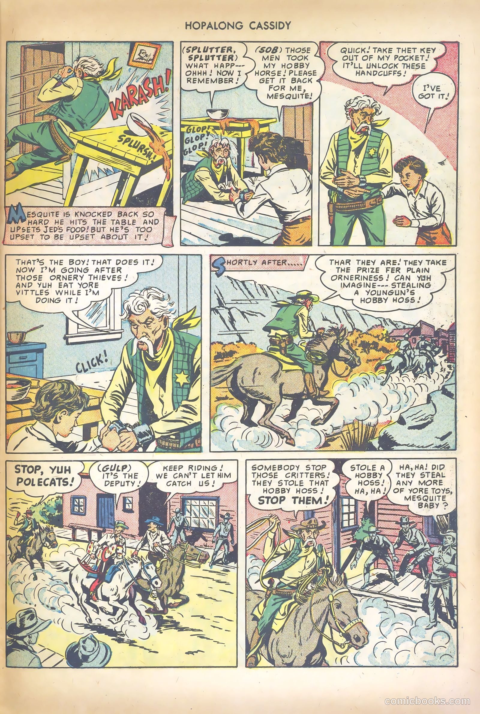 Hopalong Cassidy #43 (1950) — page 31 of 52
