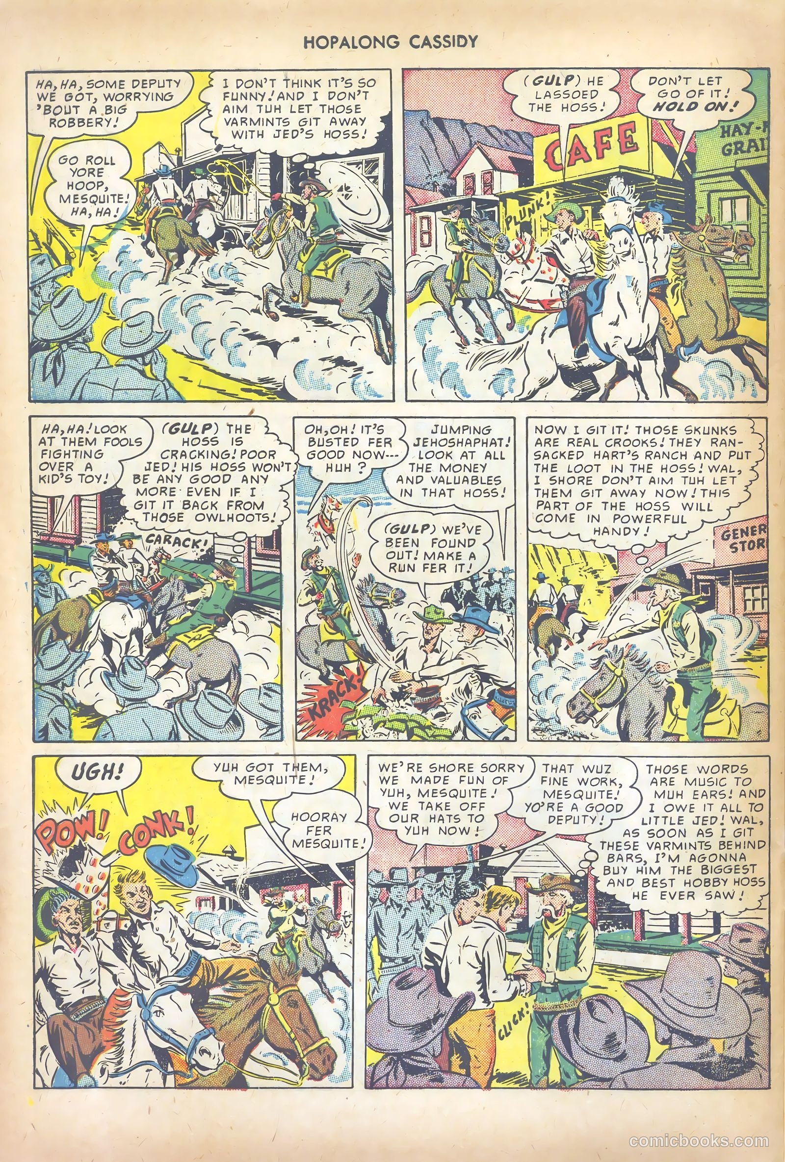 Hopalong Cassidy #43 (1950) — page 32 of 52