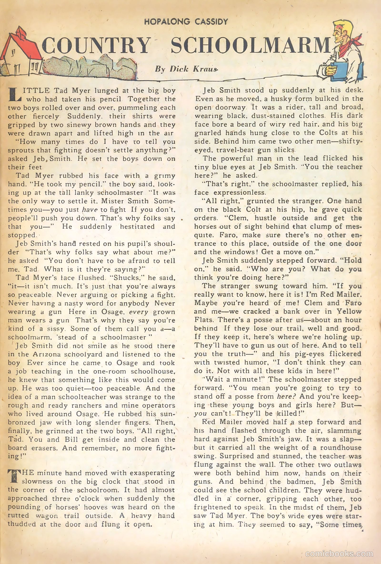 Hopalong Cassidy #43 (1950) — page 33 of 52
