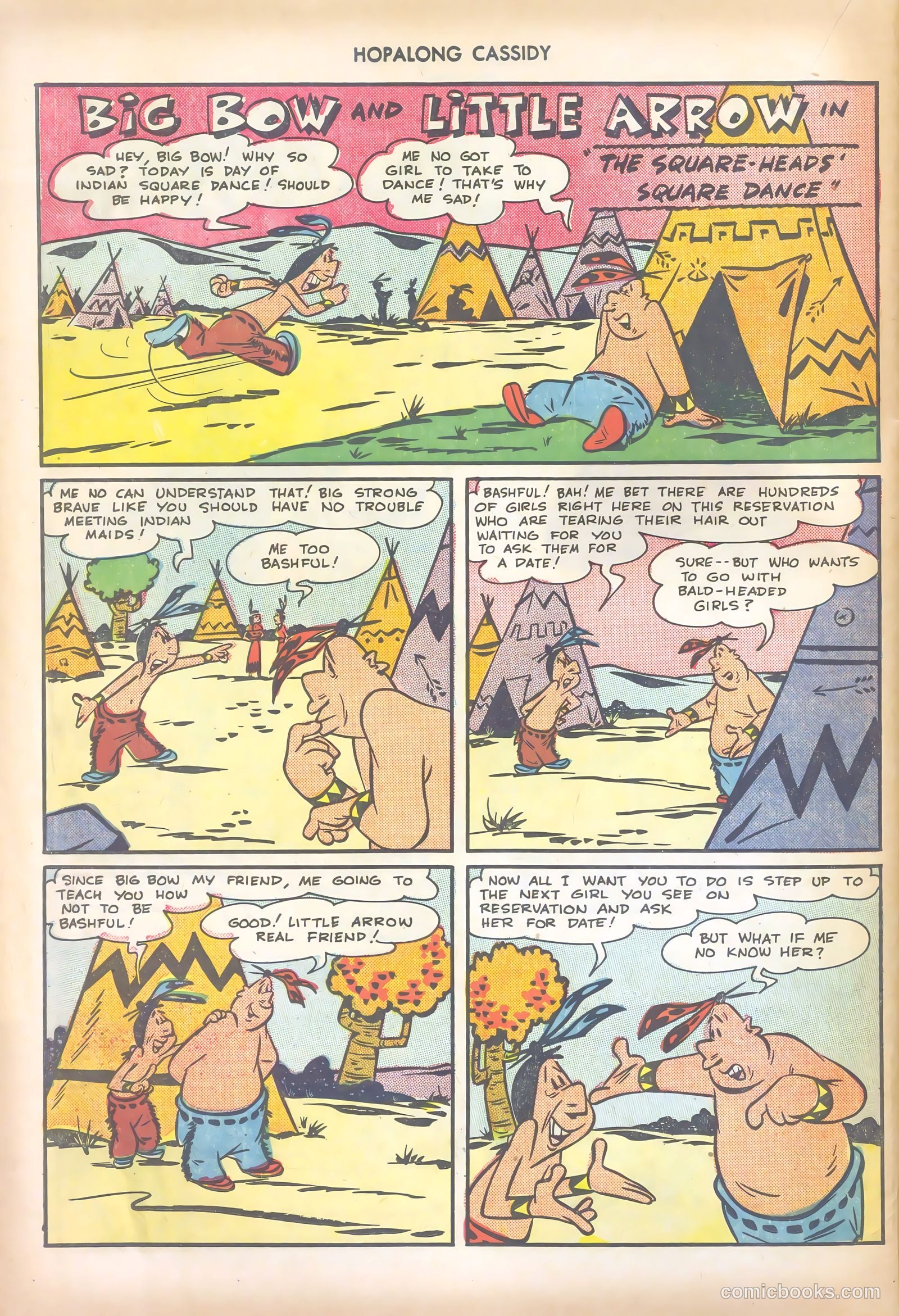Hopalong Cassidy #43 (1950) — page 38 of 52