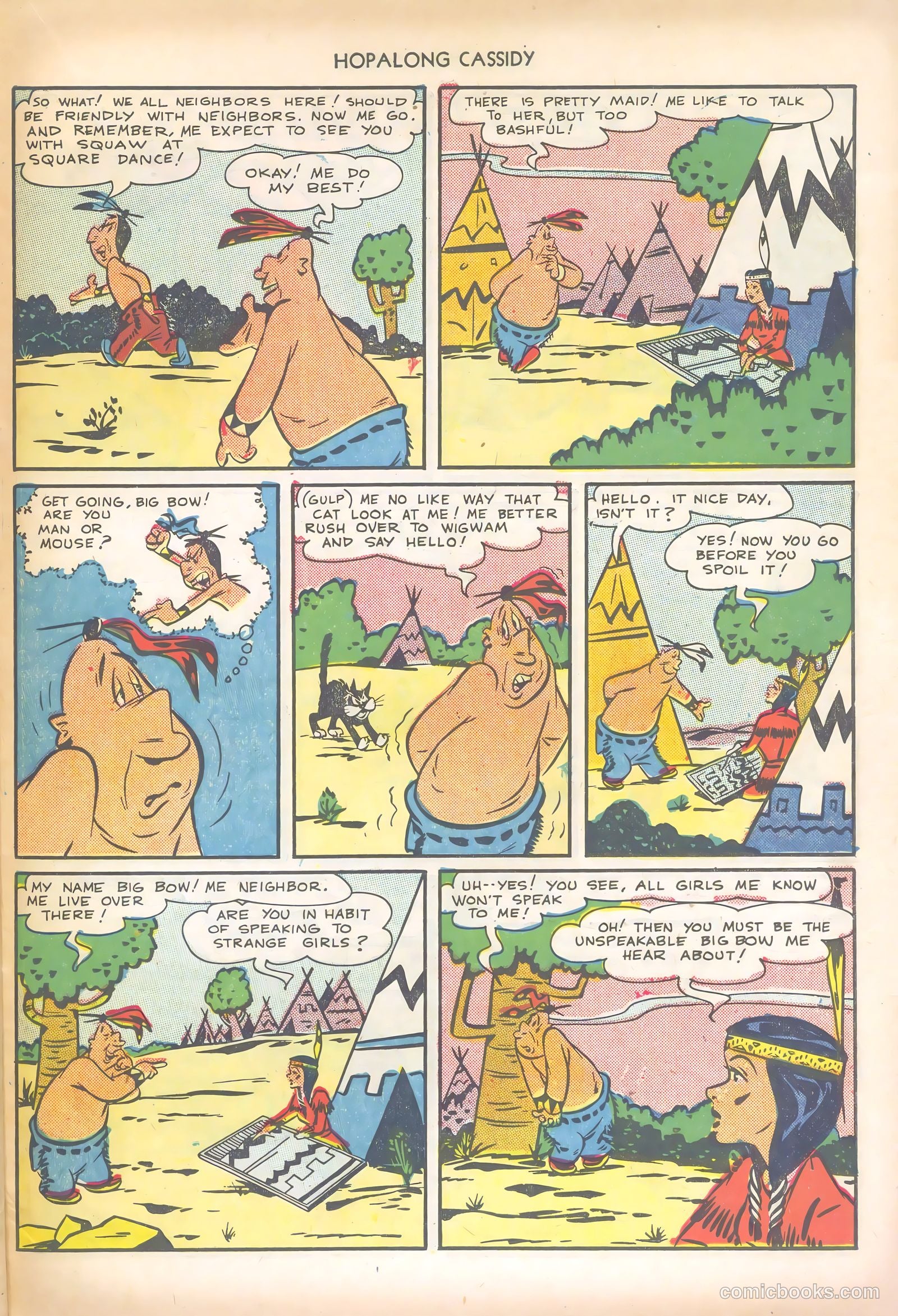 Hopalong Cassidy #43 (1950) — page 39 of 52