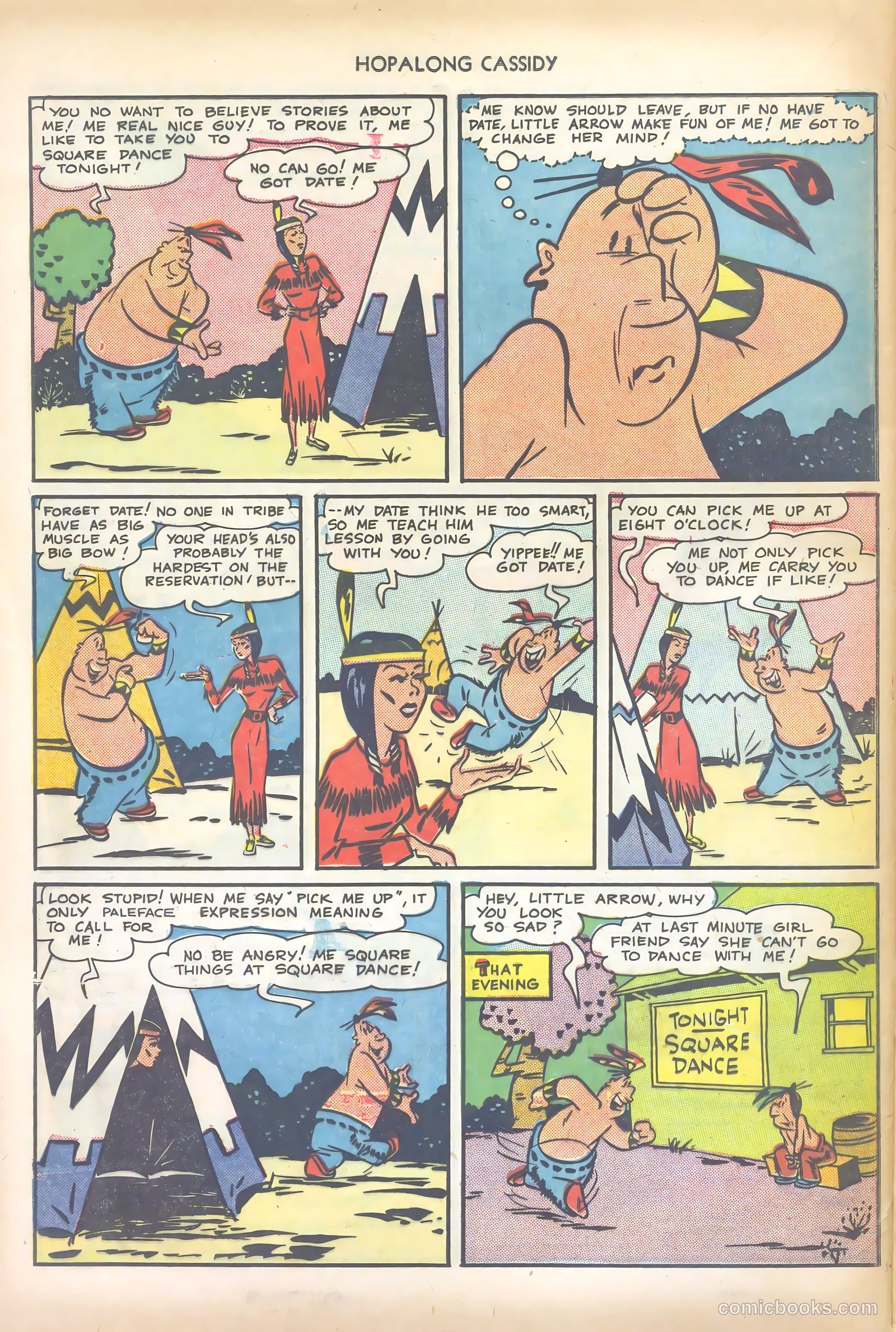 Hopalong Cassidy #43 (1950) — page 40 of 52